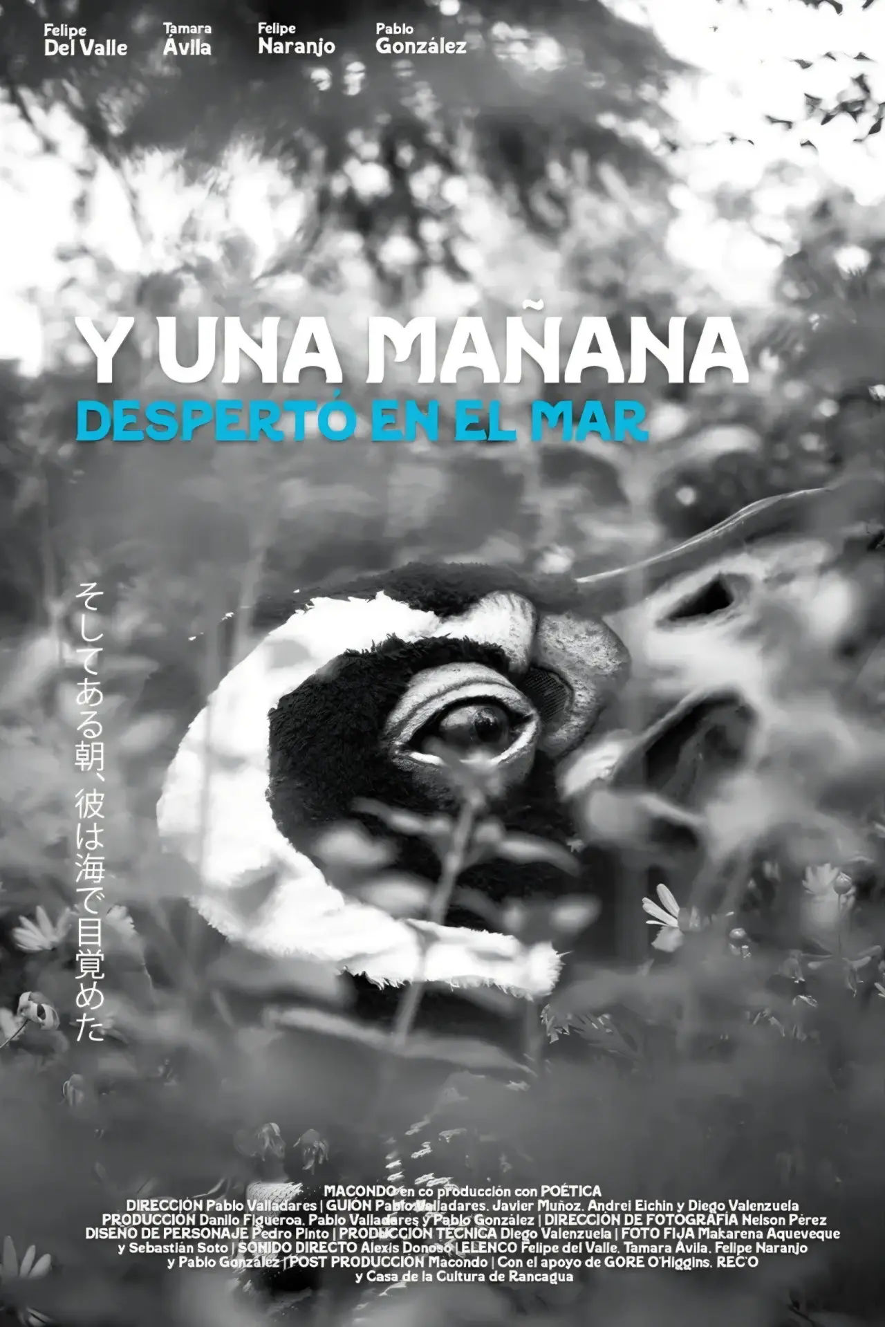 Movie poster "Y una mañana despertó en el mar"