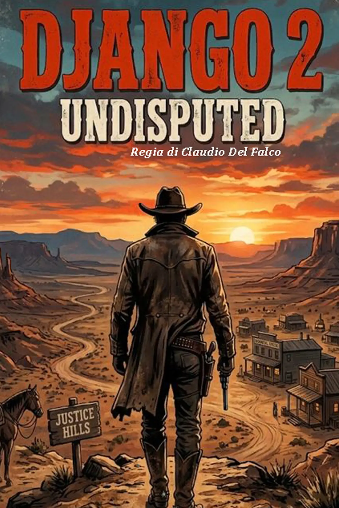Movie poster "Django Undisputed 2 Justice is done"