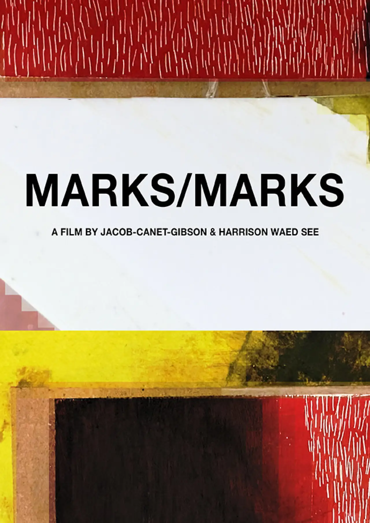 Movie poster "MARKS/MARKS"