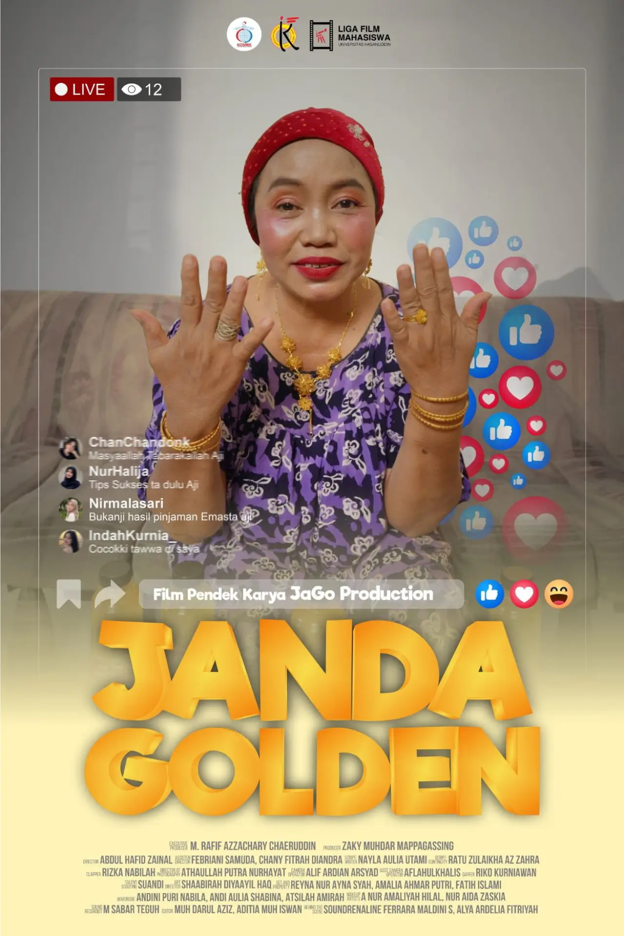 Movie poster "Janda Golden"
