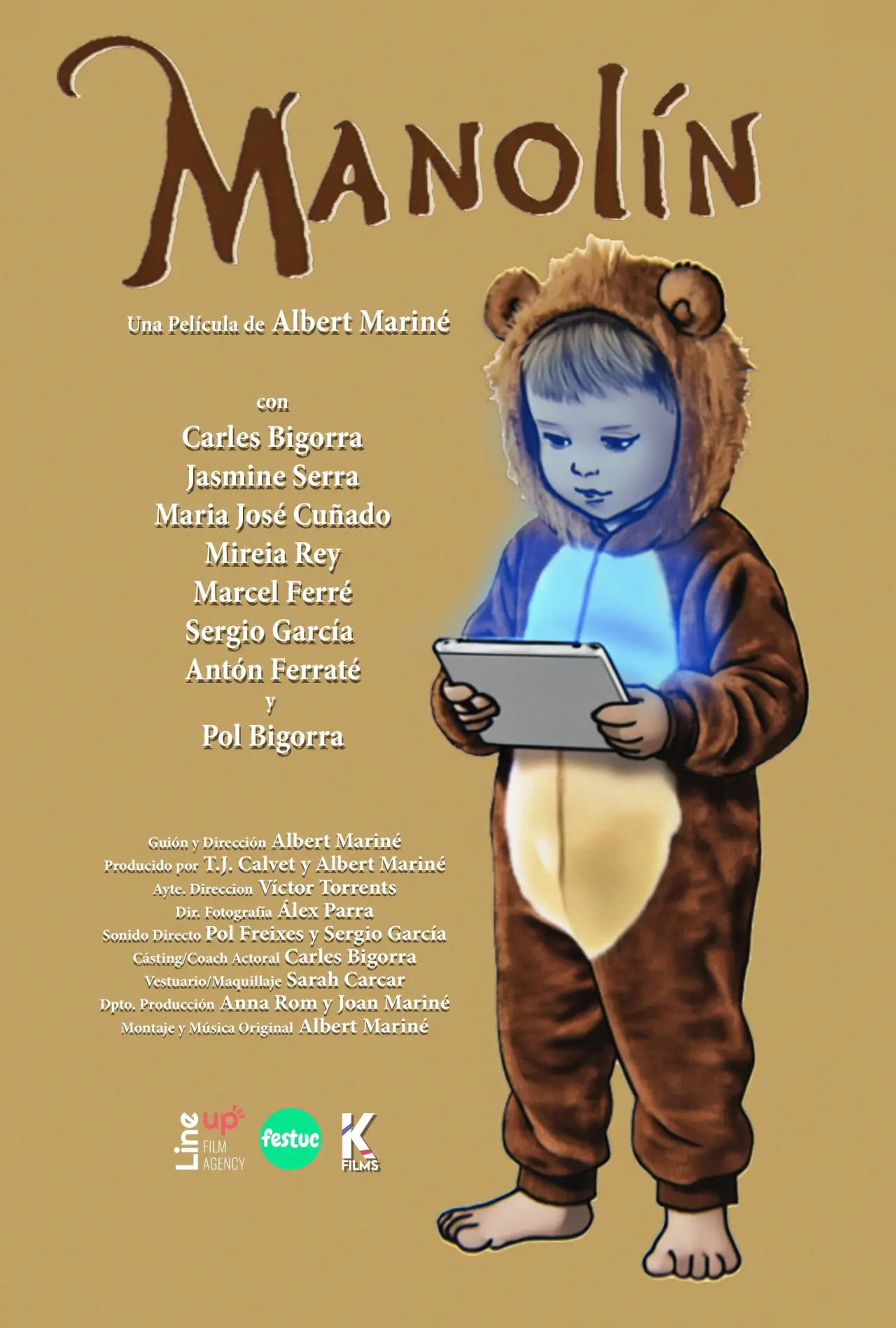 Movie poster "Manolín"