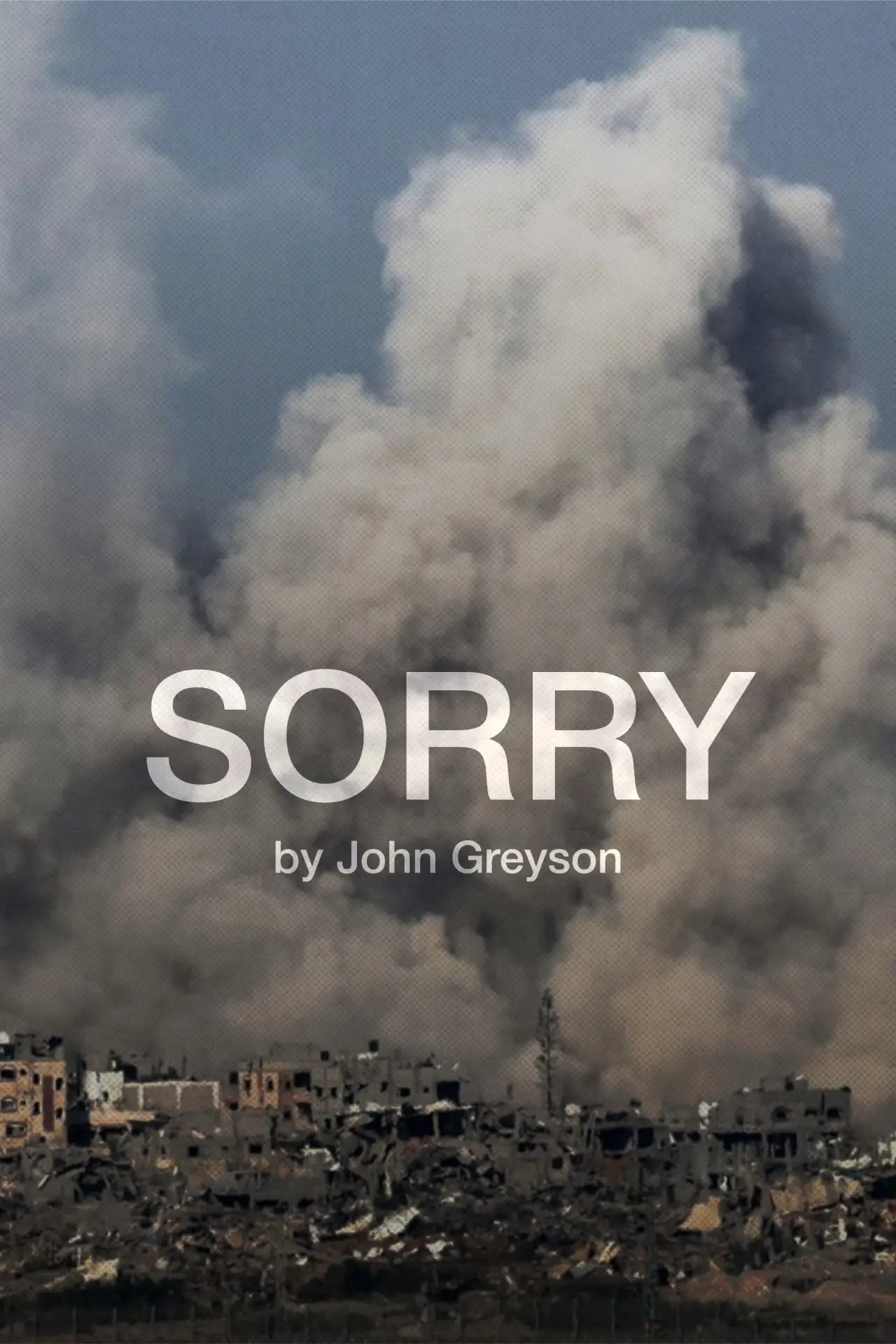 Movie poster "Sorry"