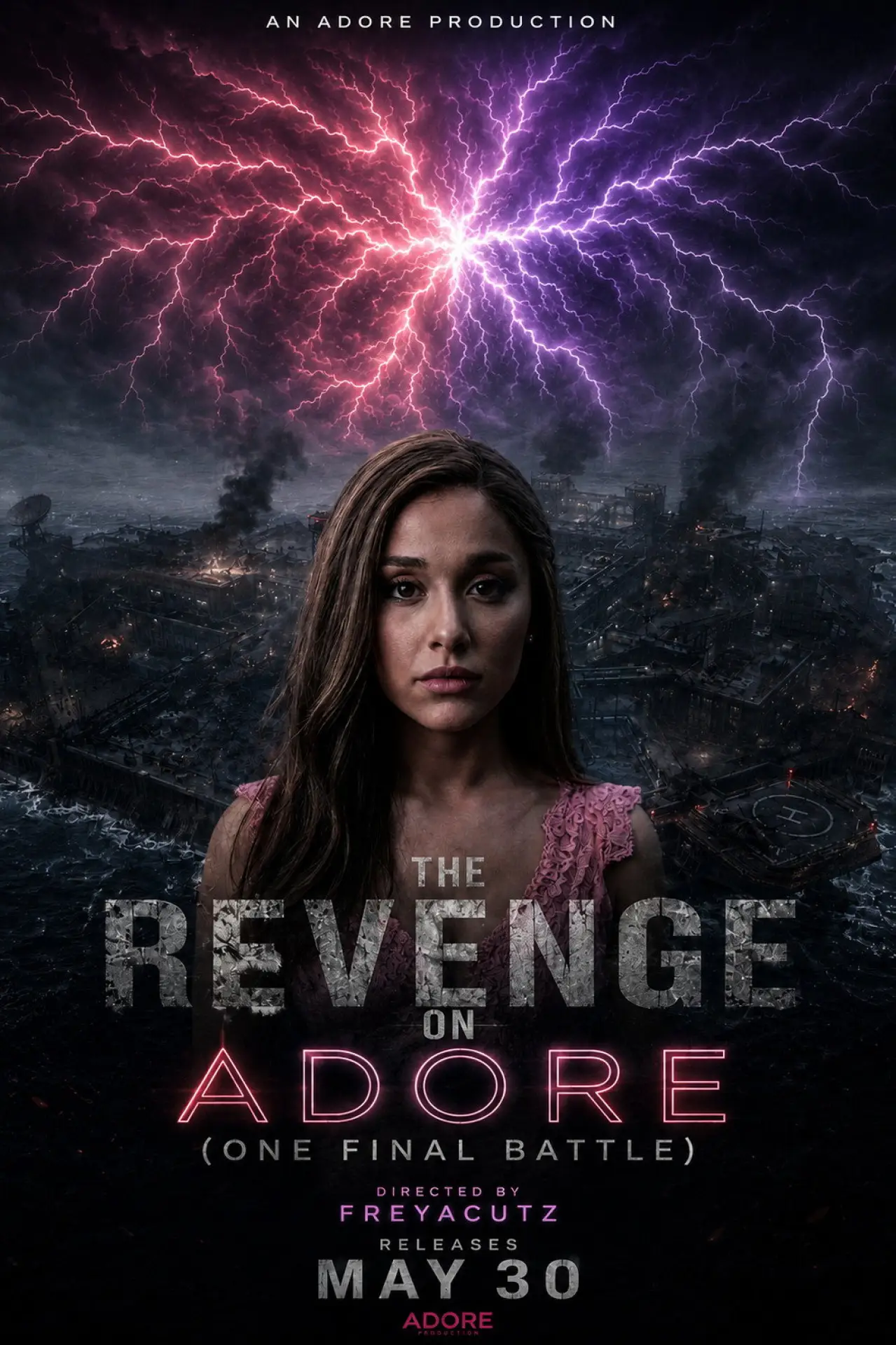 Movie poster "The Revenge On Adore: One Final Battle"