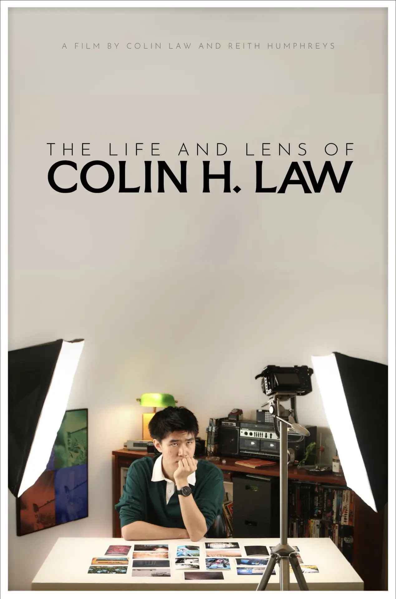 Movie poster "The Life and Lens of Colin H. Law"