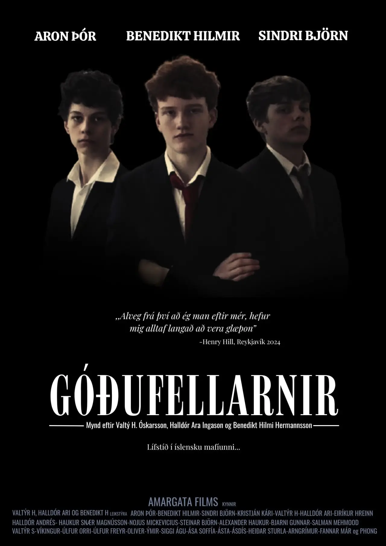 Movie poster "Góðufellarnir"