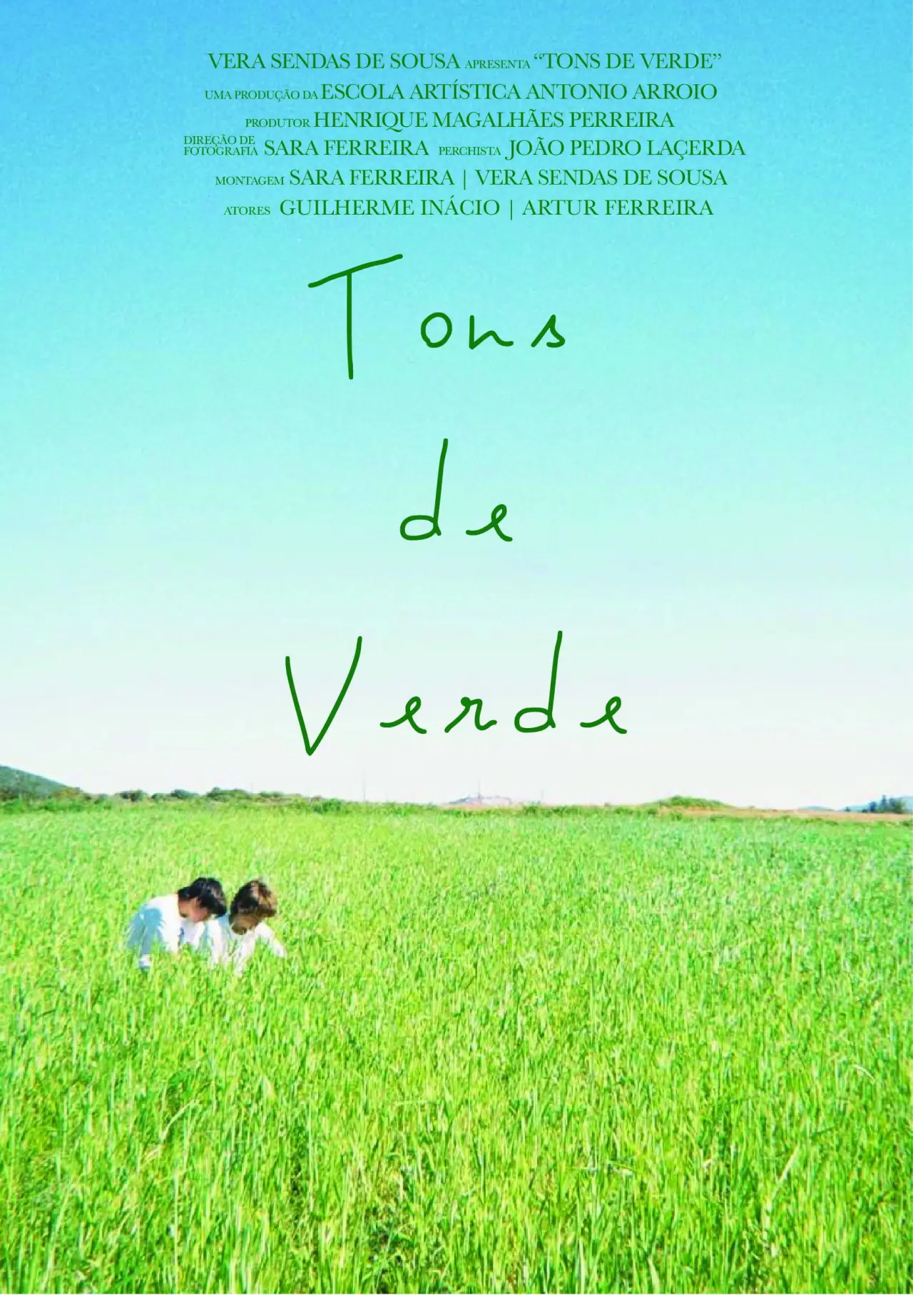 Movie poster "Tons de verde"