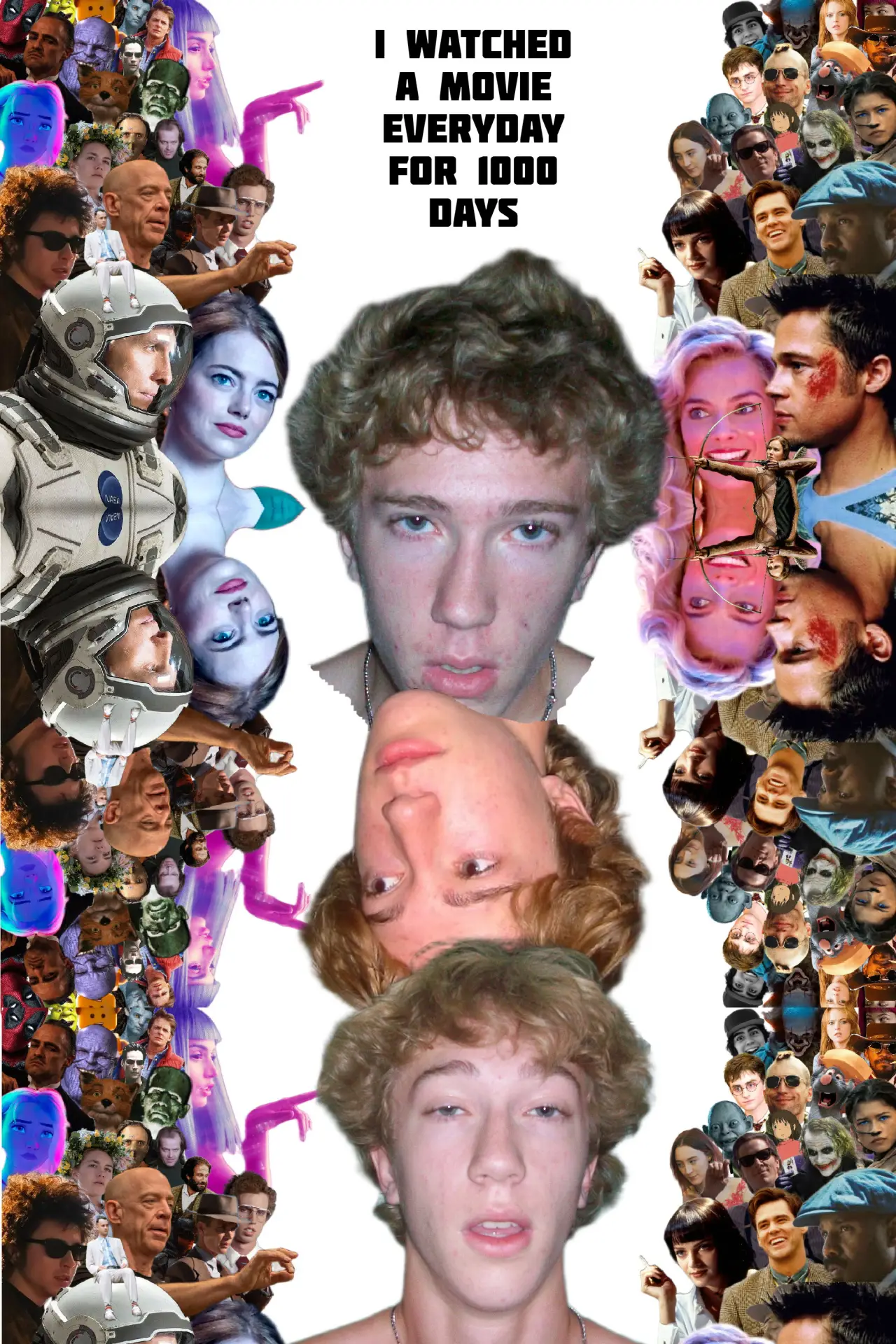 Movie poster "I Watched A Movie Everyday For 1000 Days"