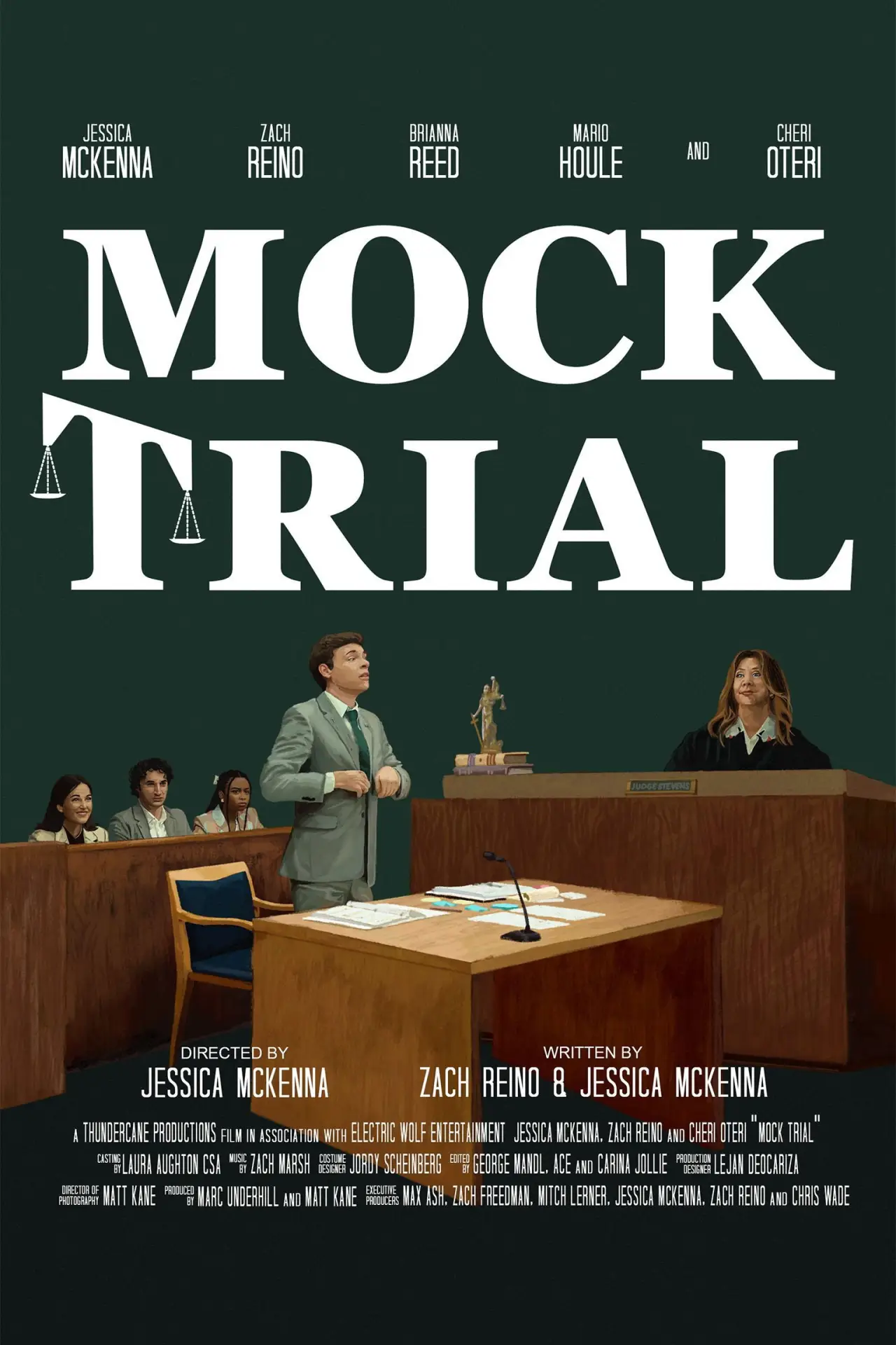 Movie poster "Mock Trial"