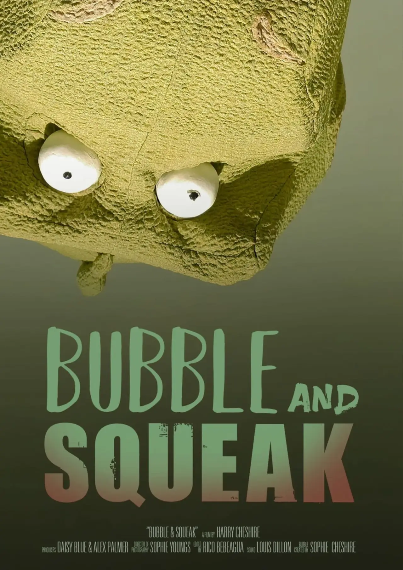 Movie poster "Bubble and Squeak"