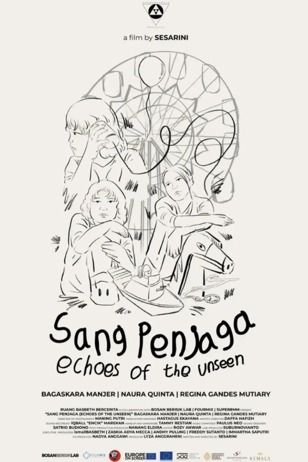 Movie poster "Echoes of the Unseen"