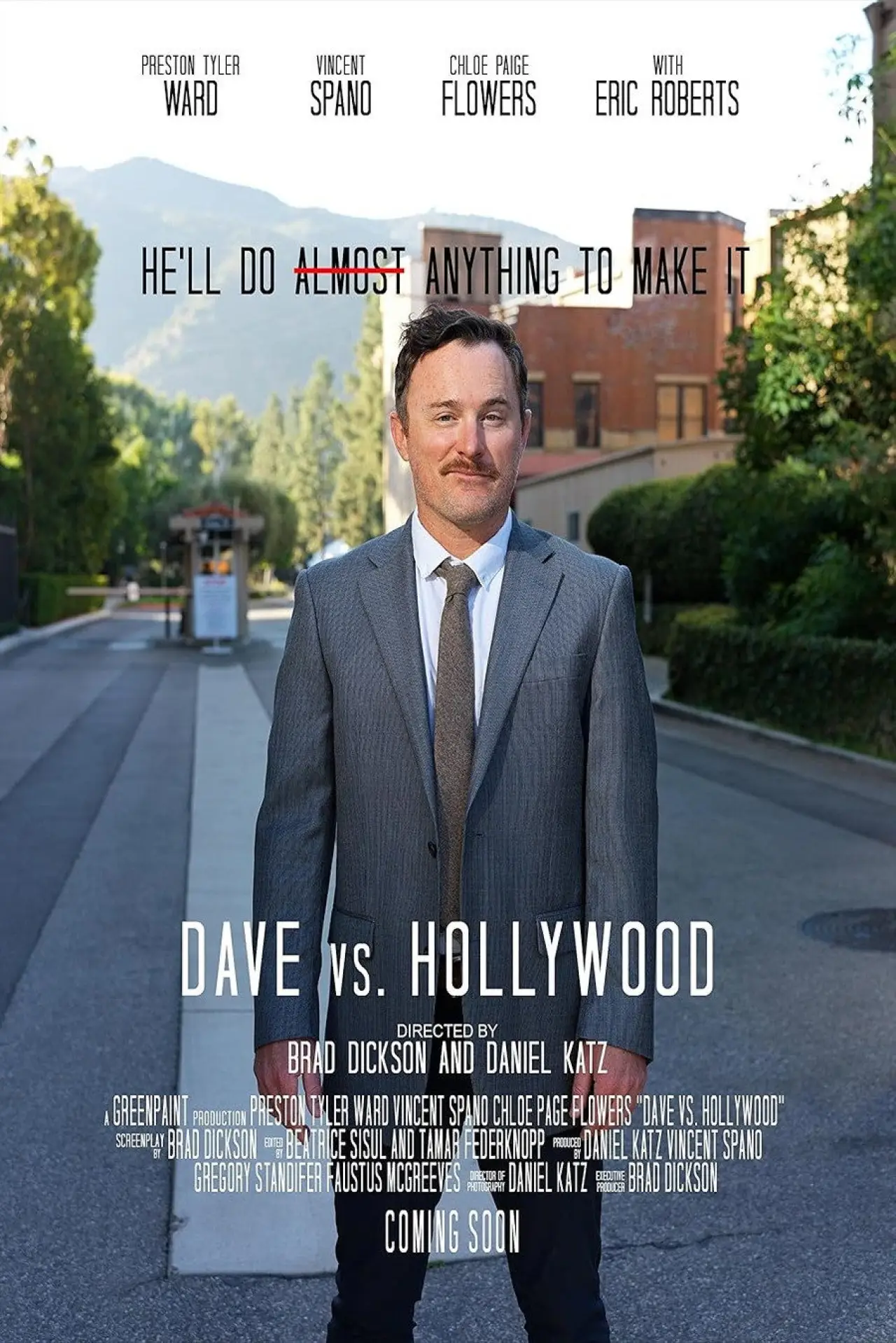 Movie poster "Dave vs. Hollywood"