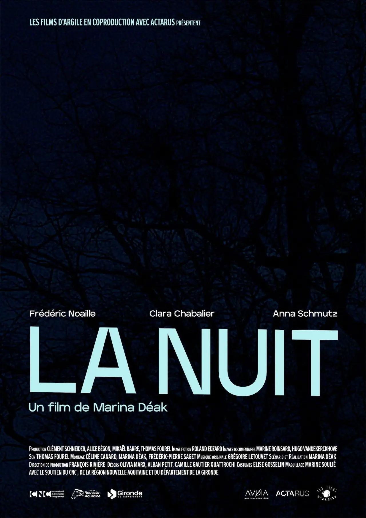 Movie poster "La nuit"