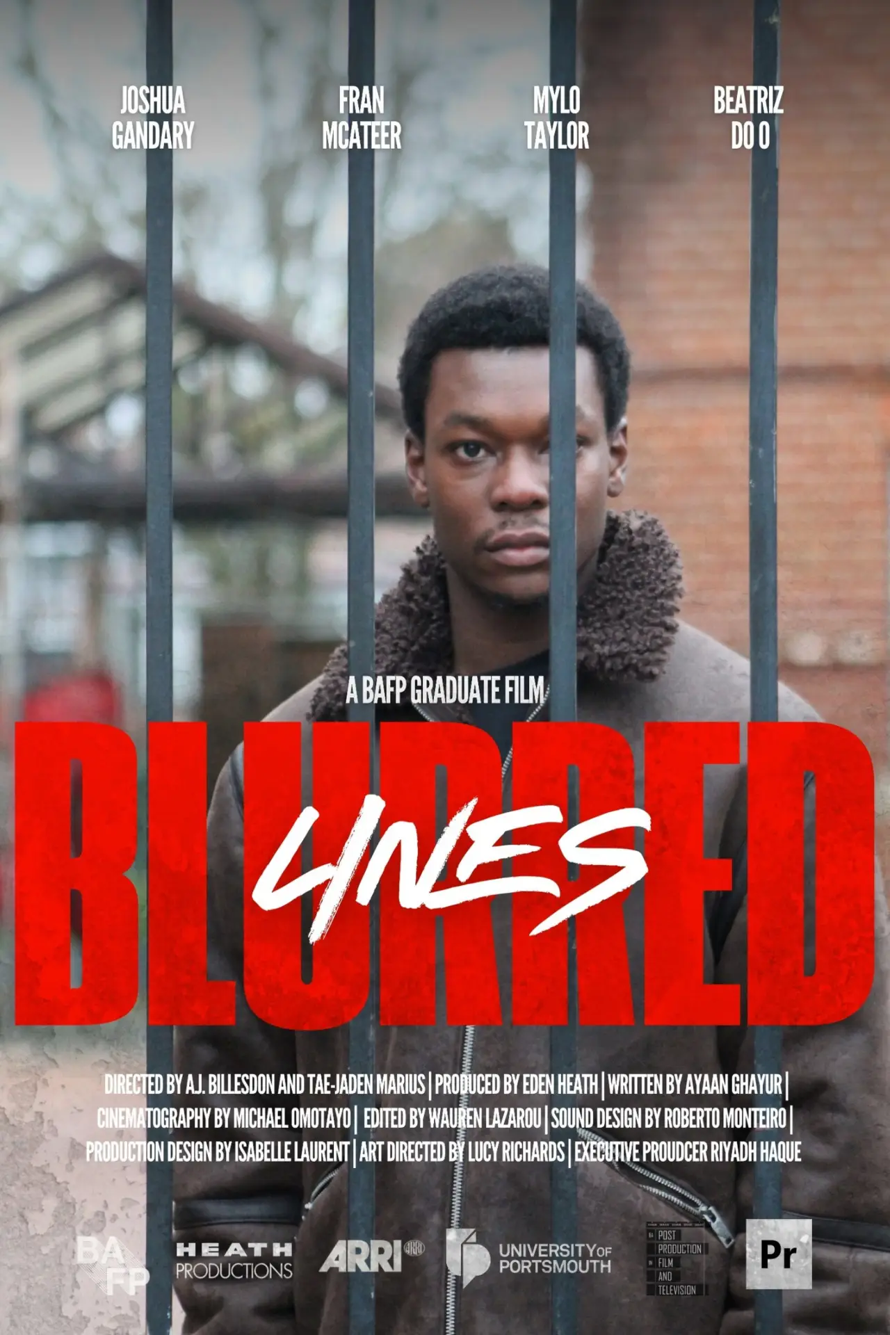 Movie poster "Blurred Lines"
