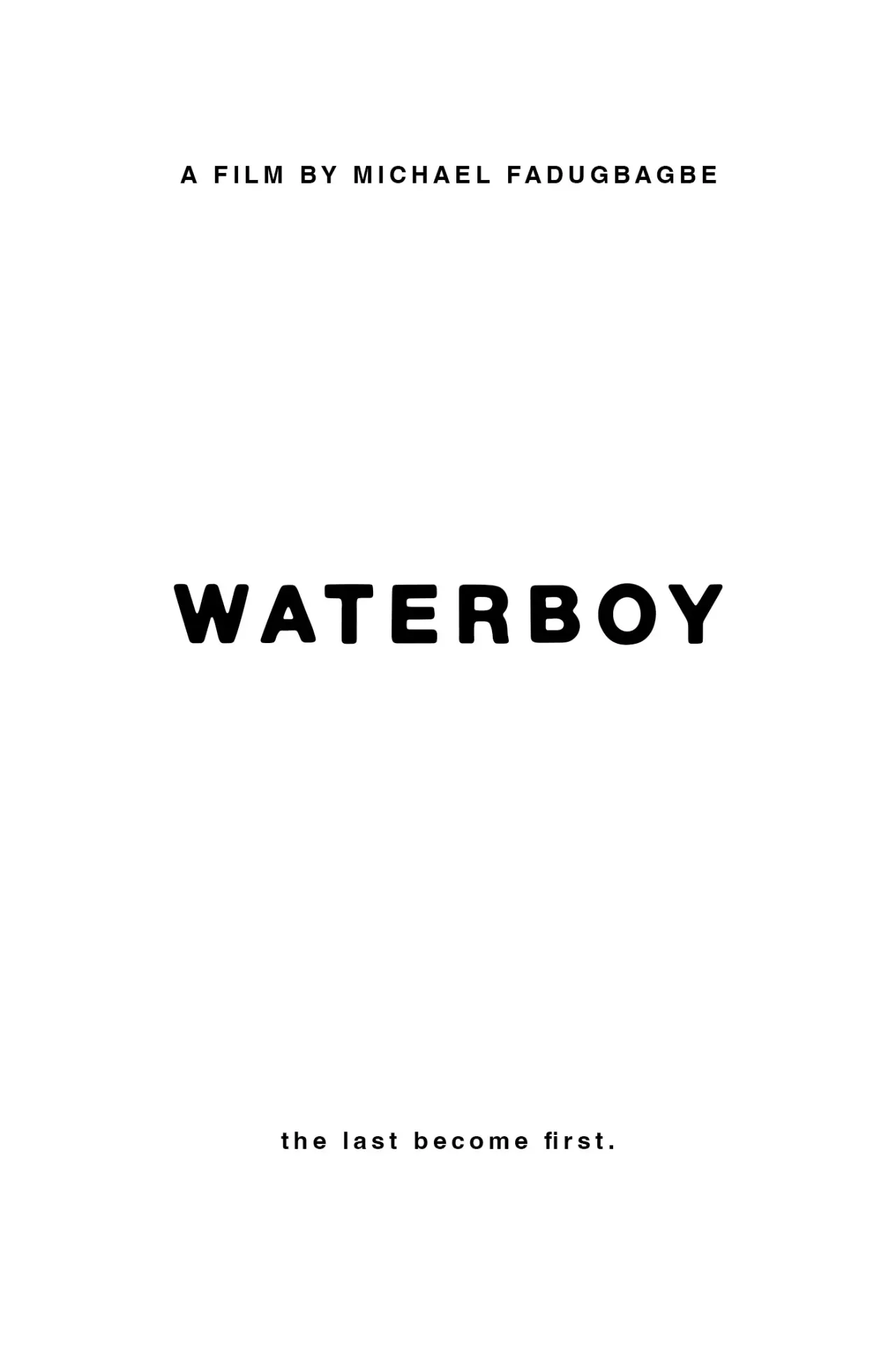 Movie poster "WATERBOY"