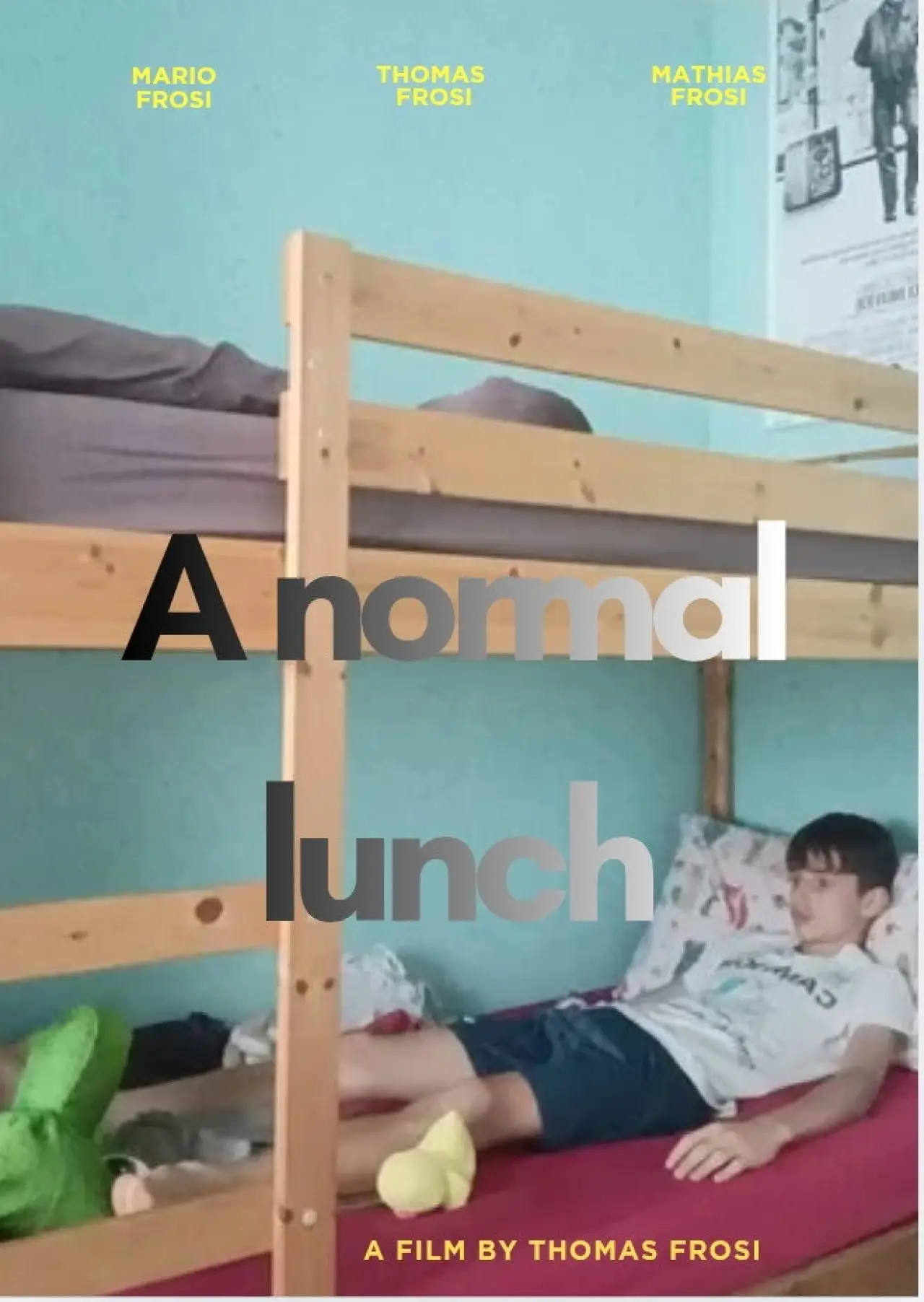 Movie poster "A normal lunch"