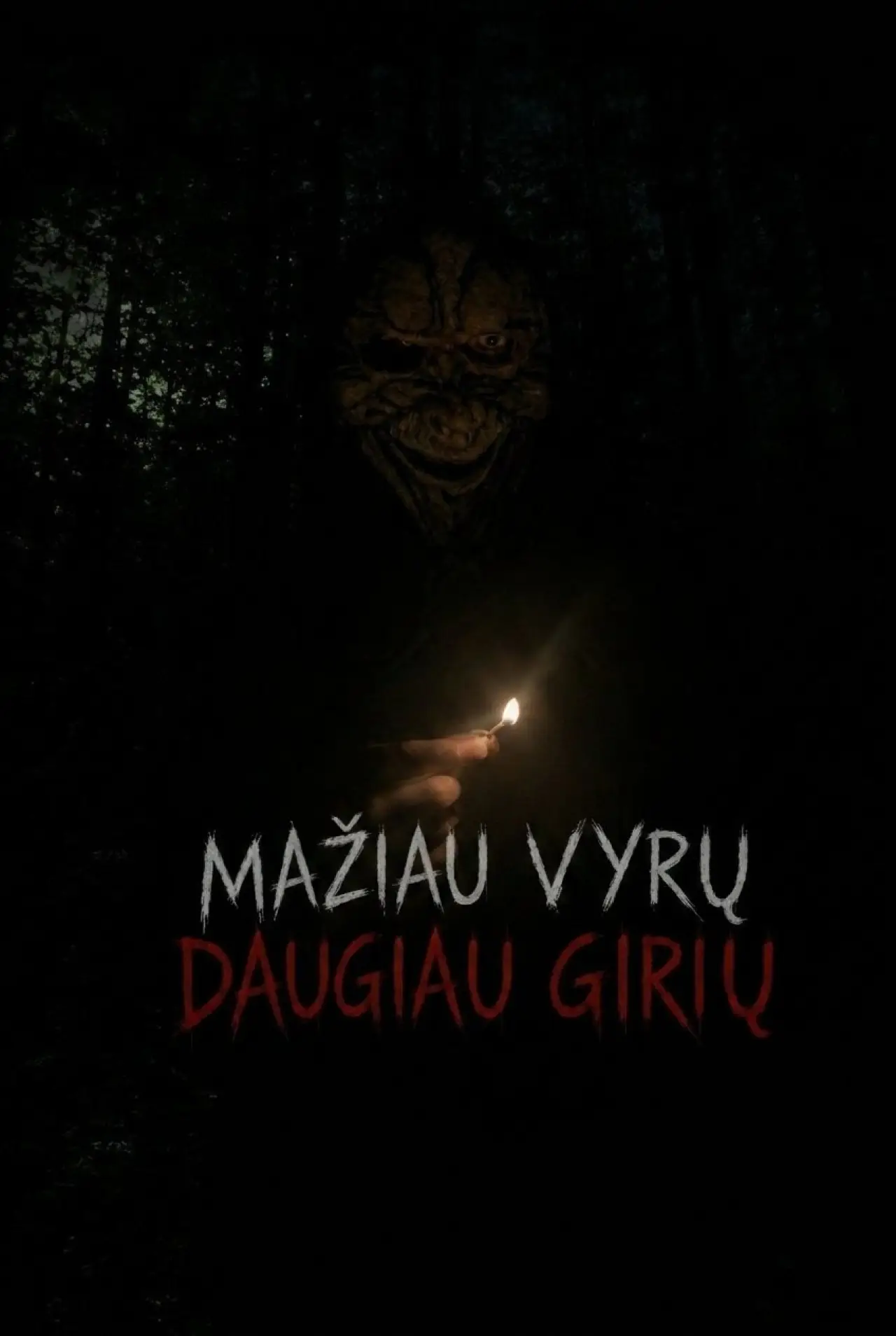 Movie poster "Mažiau vyrų, daugiau girių"