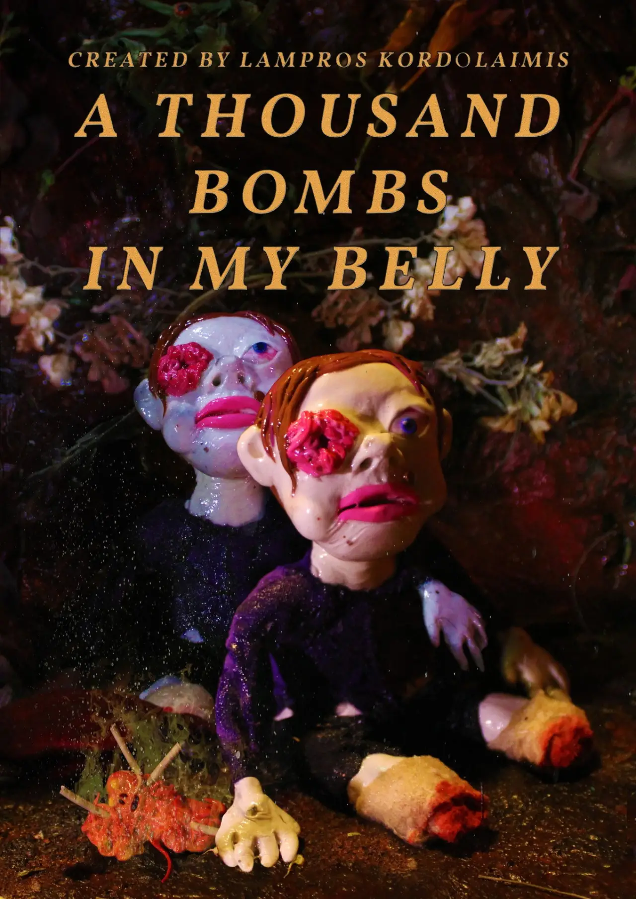 Movie poster "A Thousand Bombs in My Belly"