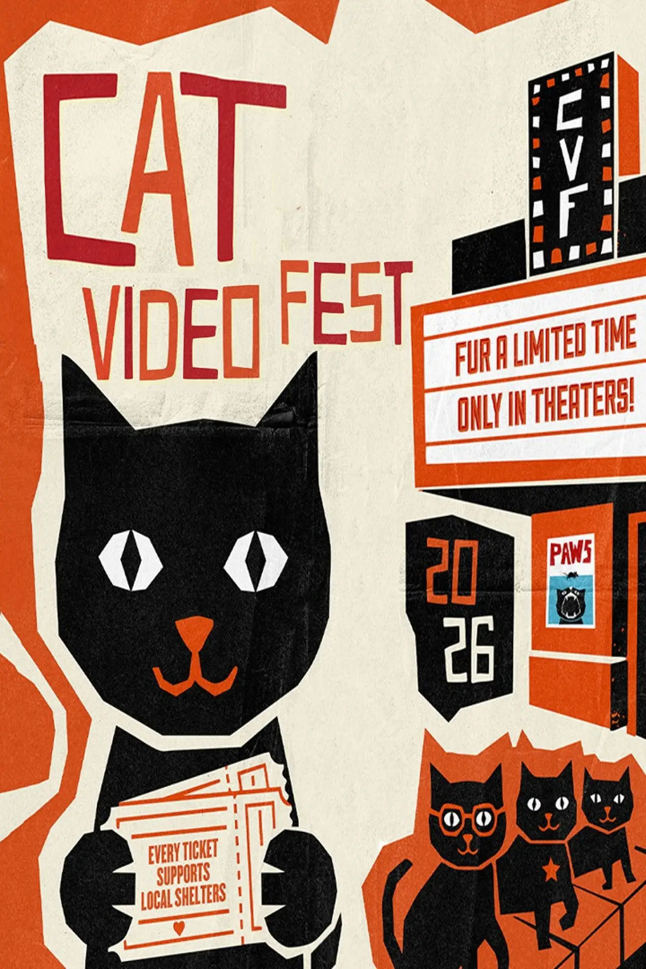 Movie poster "CatVideoFest 2026"