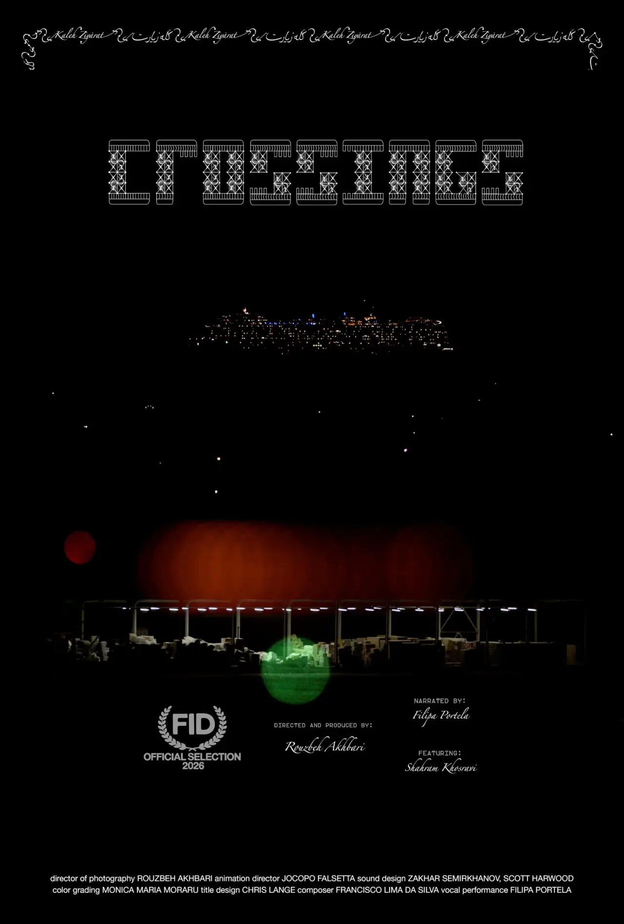 Movie poster "Crossings : Kaleh Ziyarat"