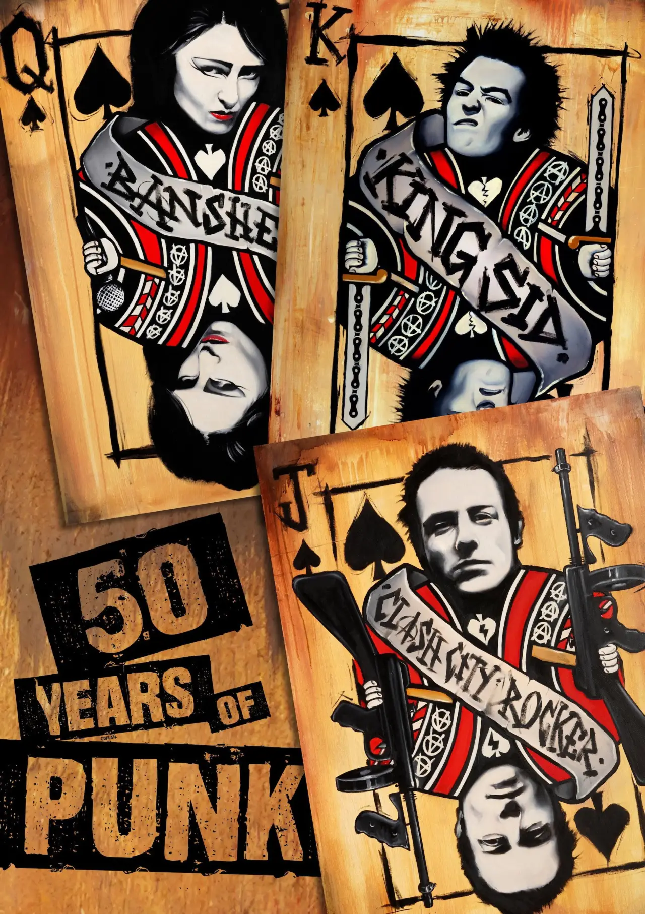 Movie poster "50 Years of Punk"