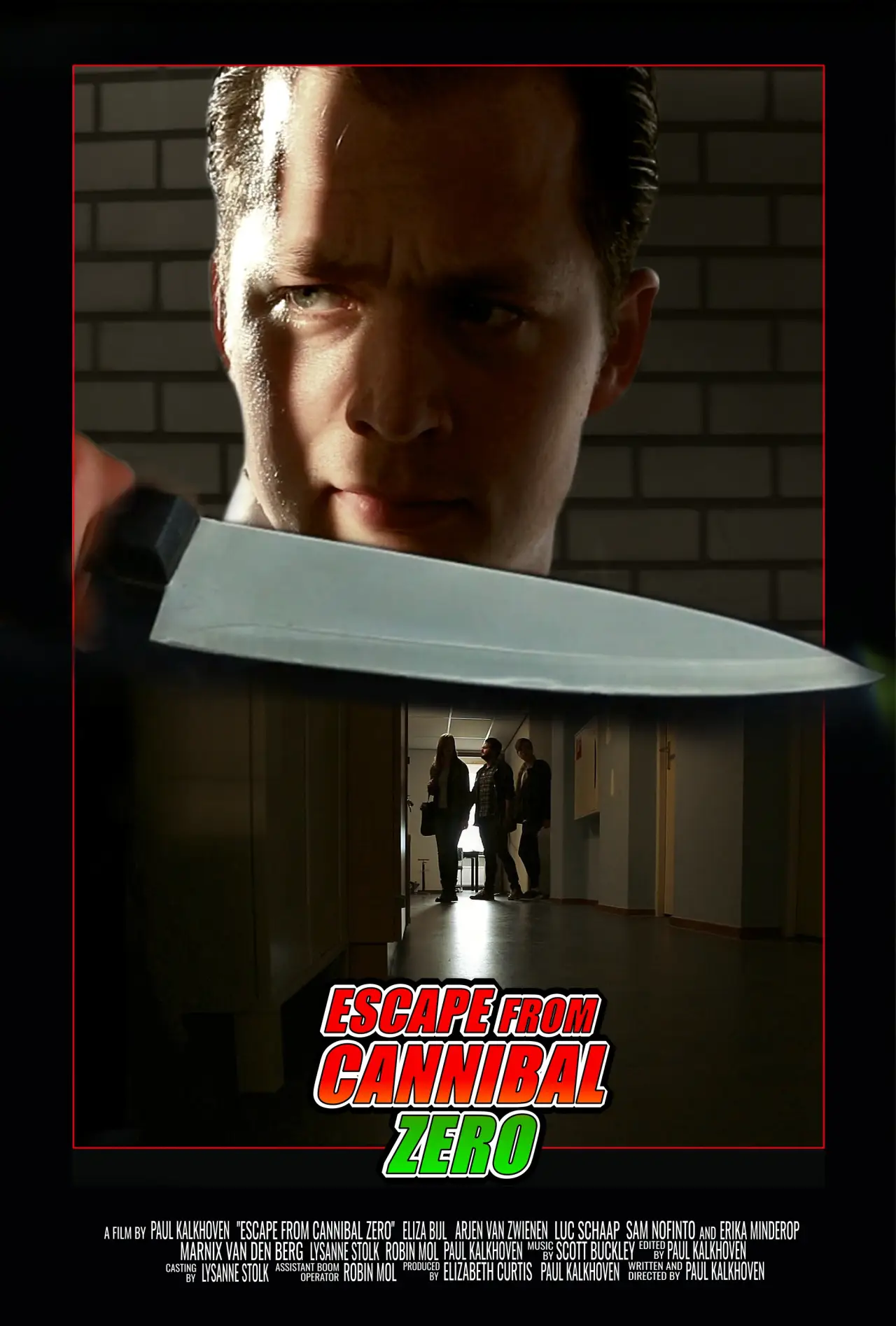 Movie poster "Escape from Cannibal Zero"
