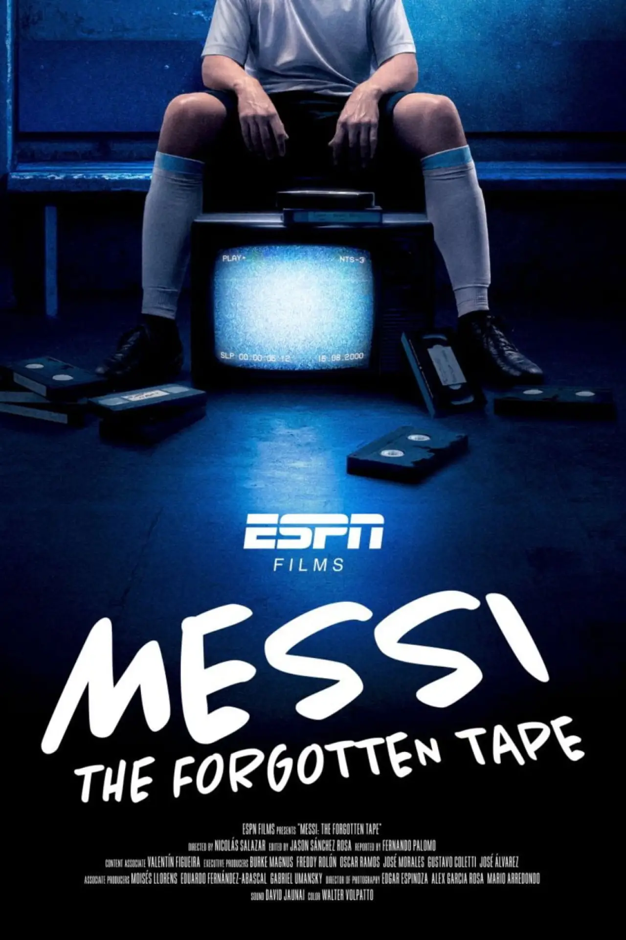 Movie poster "Messi: The Forgotten Tape"