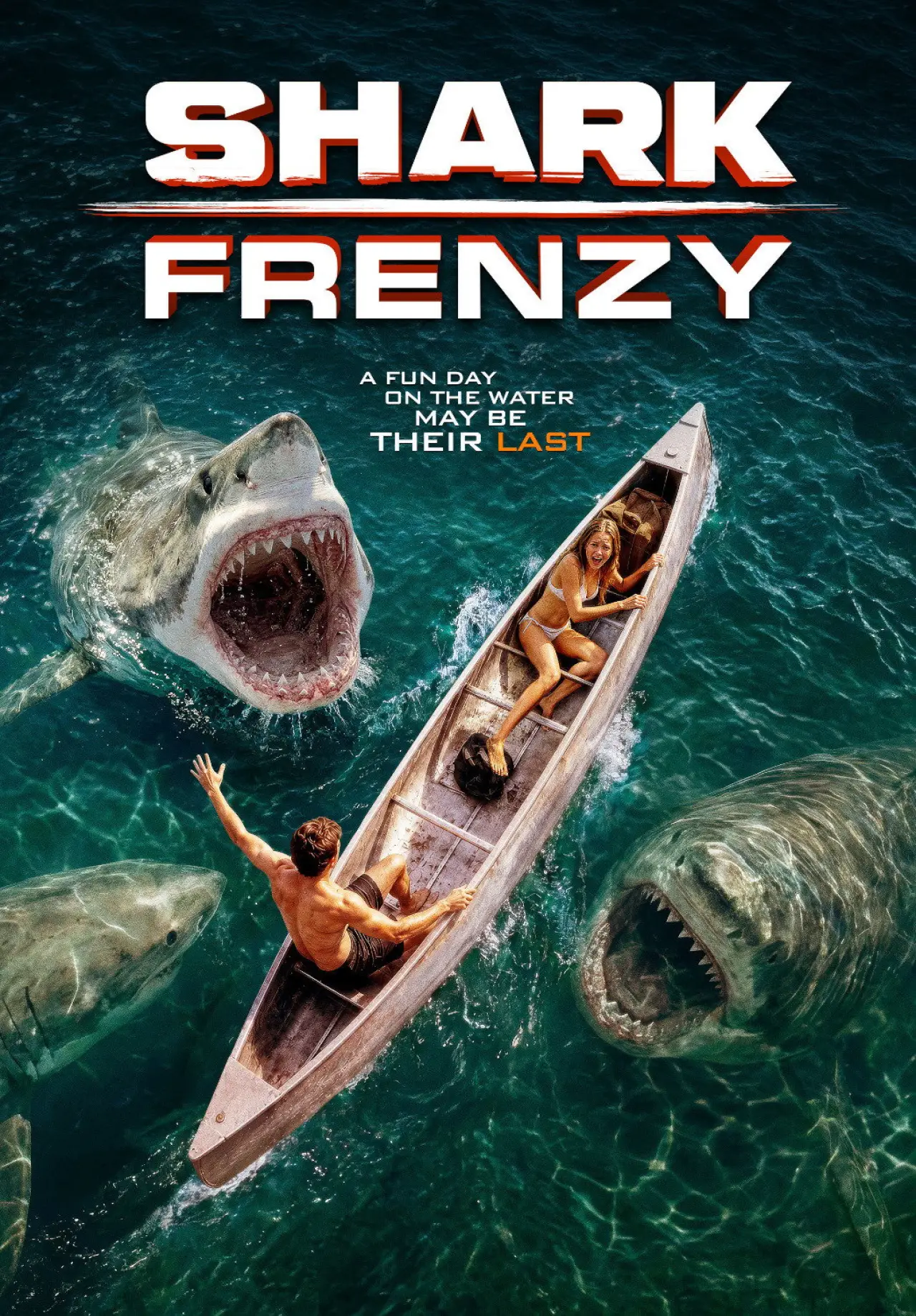 Movie poster "Shark Frenzy"