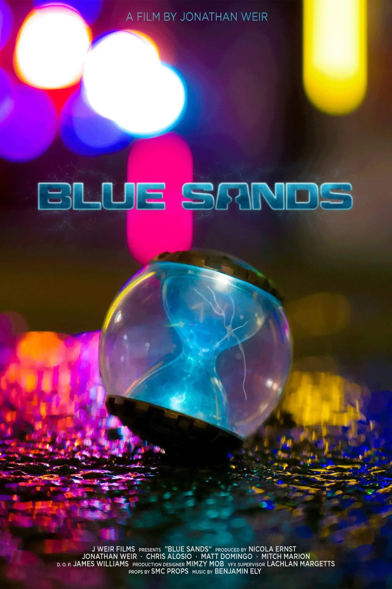 Movie poster "Blue Sands"