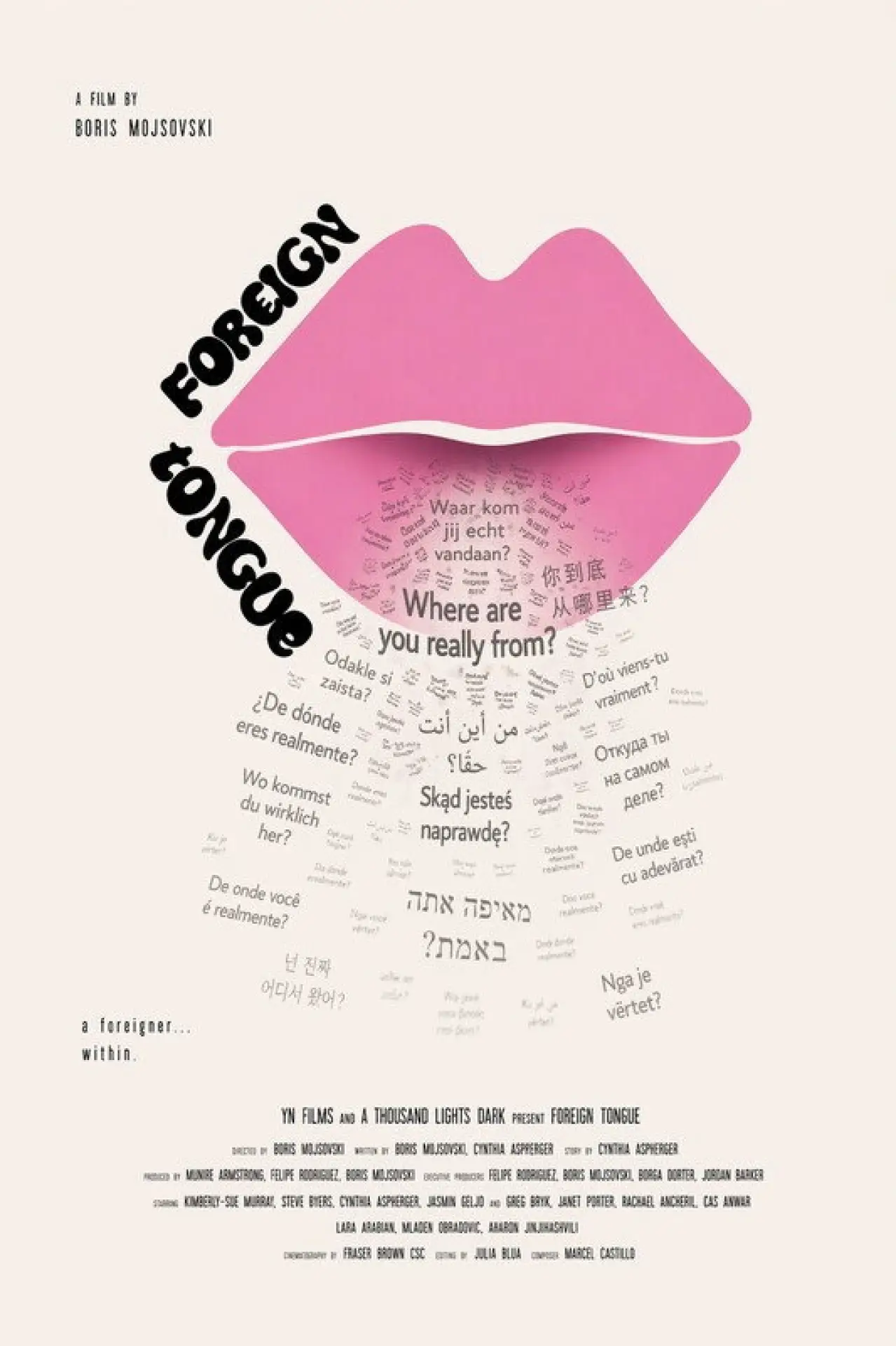 Movie poster "Foreign Tongue"