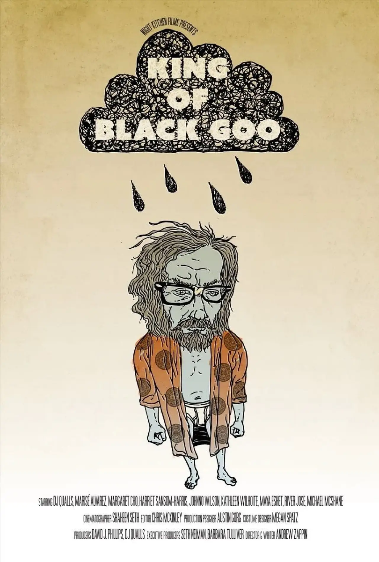 Movie poster "The King of Black Goo"