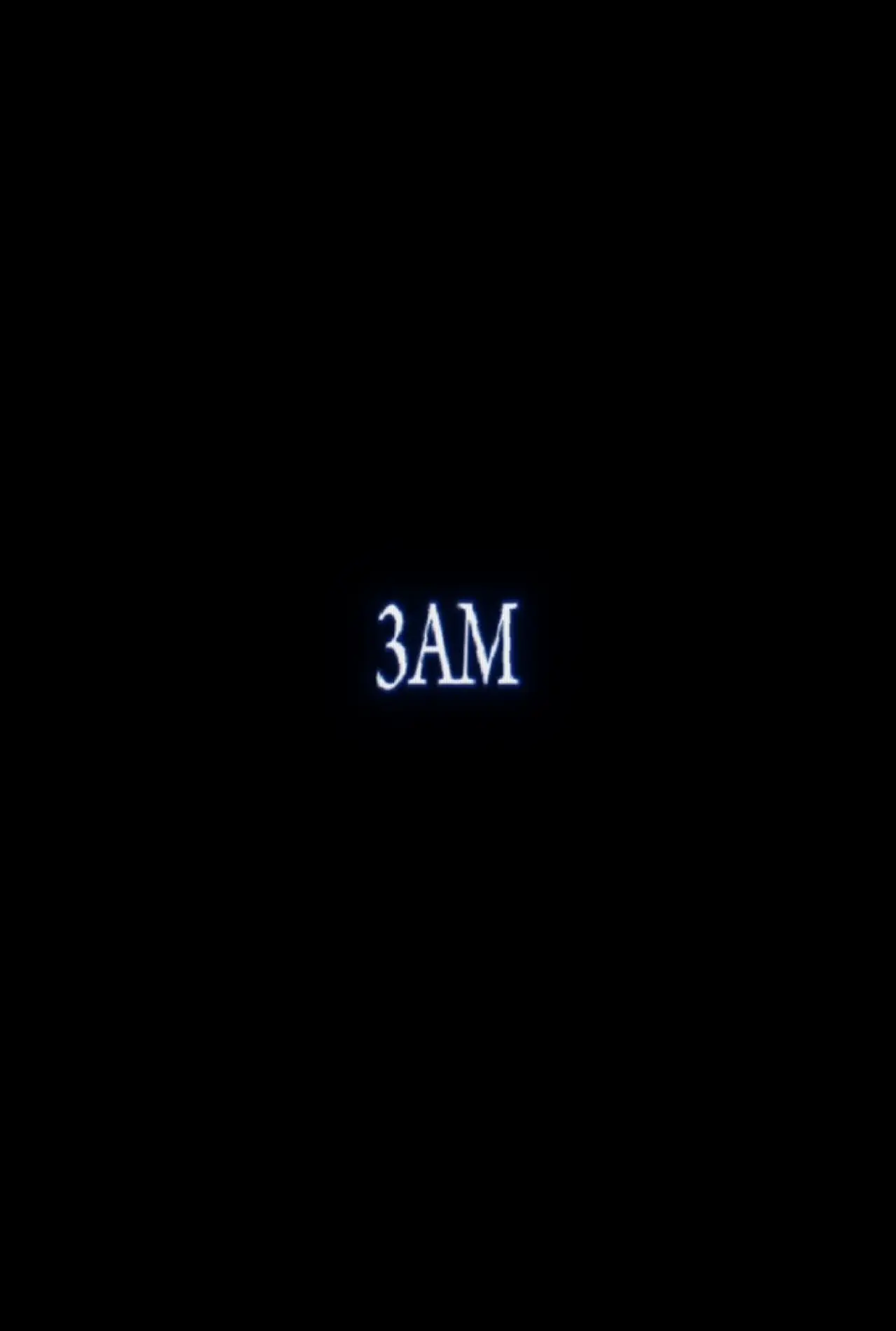 Movie poster "3AM"