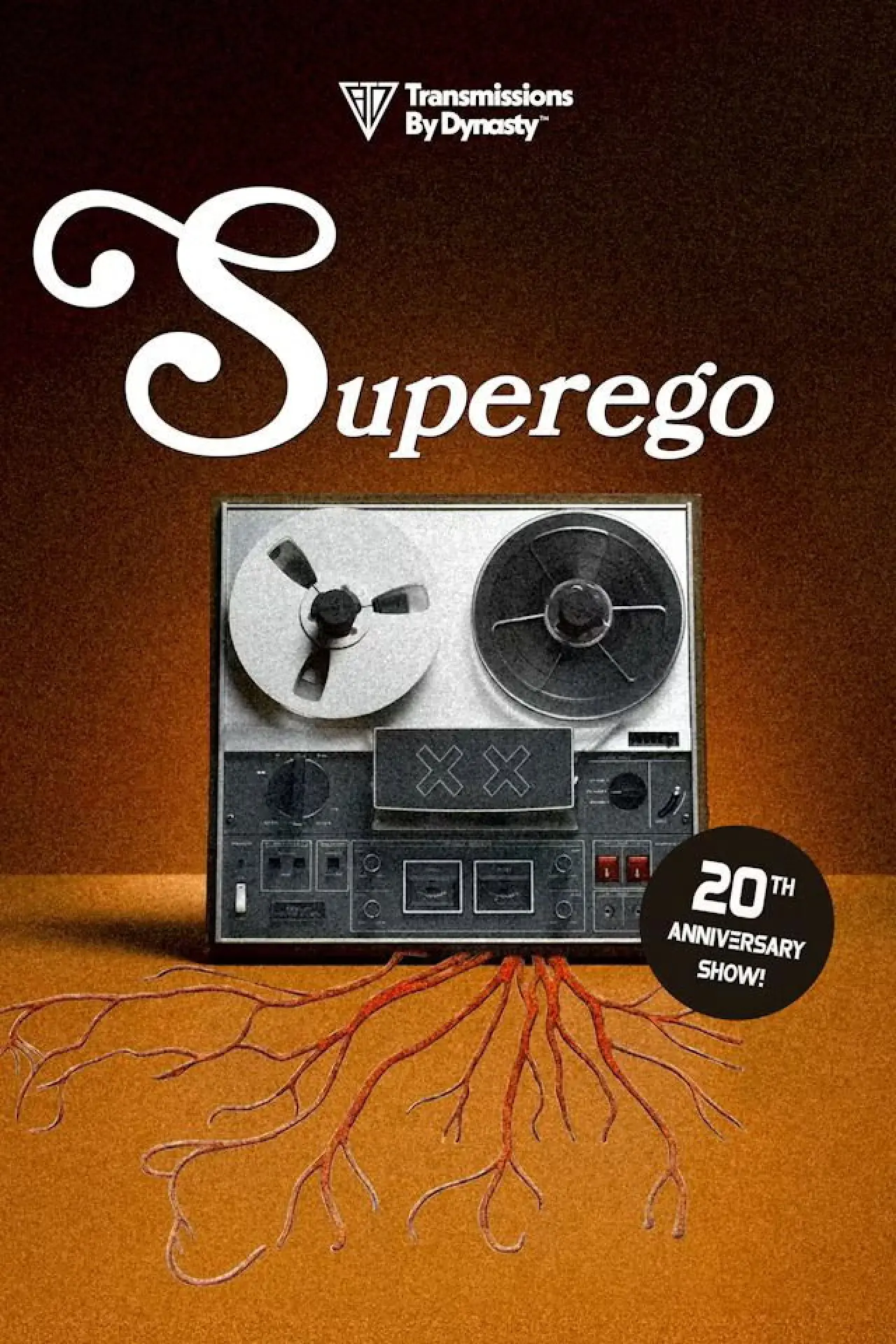 Movie poster "Superego: 20th Anniversary Show"