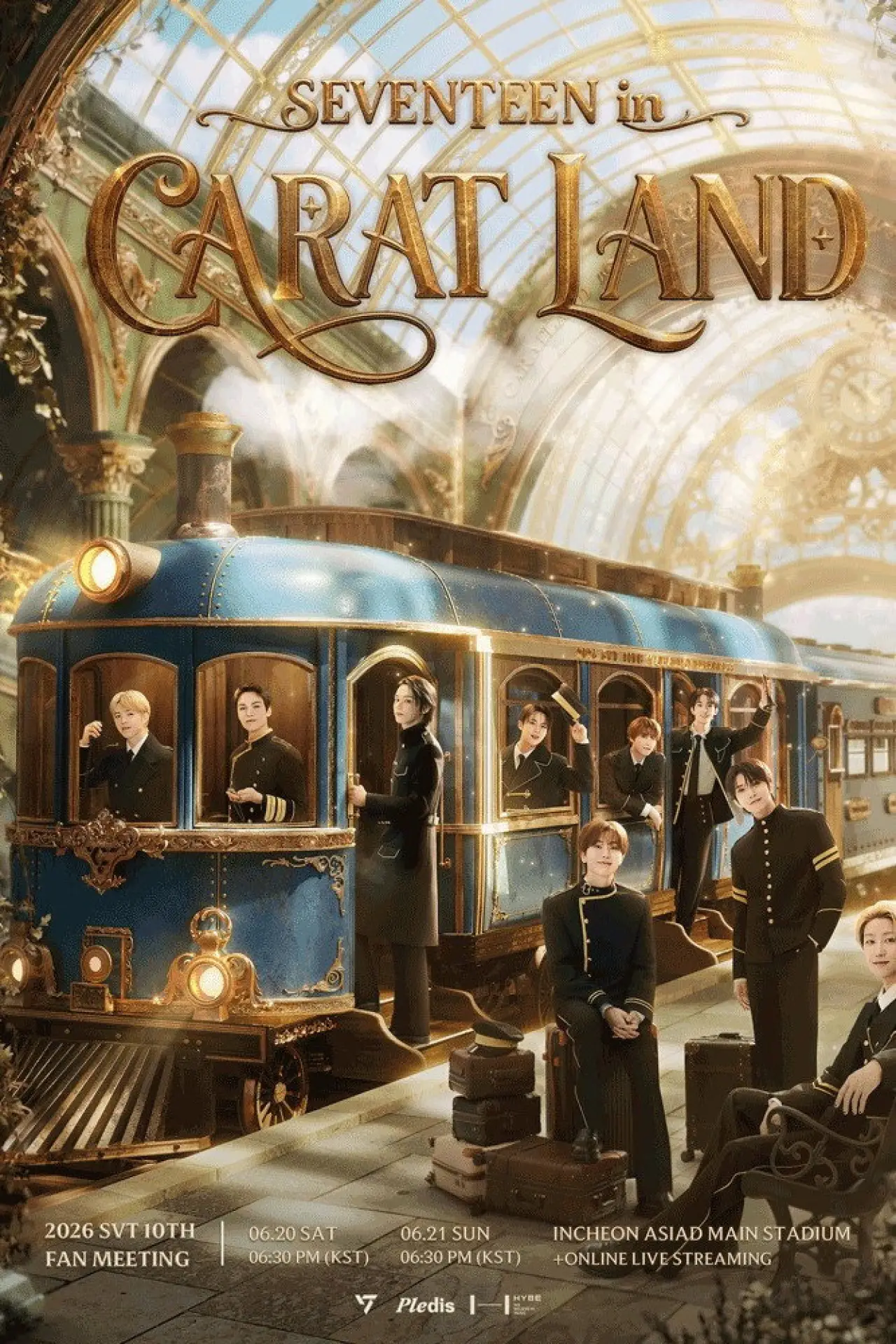 Movie poster "2026 SVT 10TH FAN MEETING 〈SEVENTEEN in CARAT LAND〉"