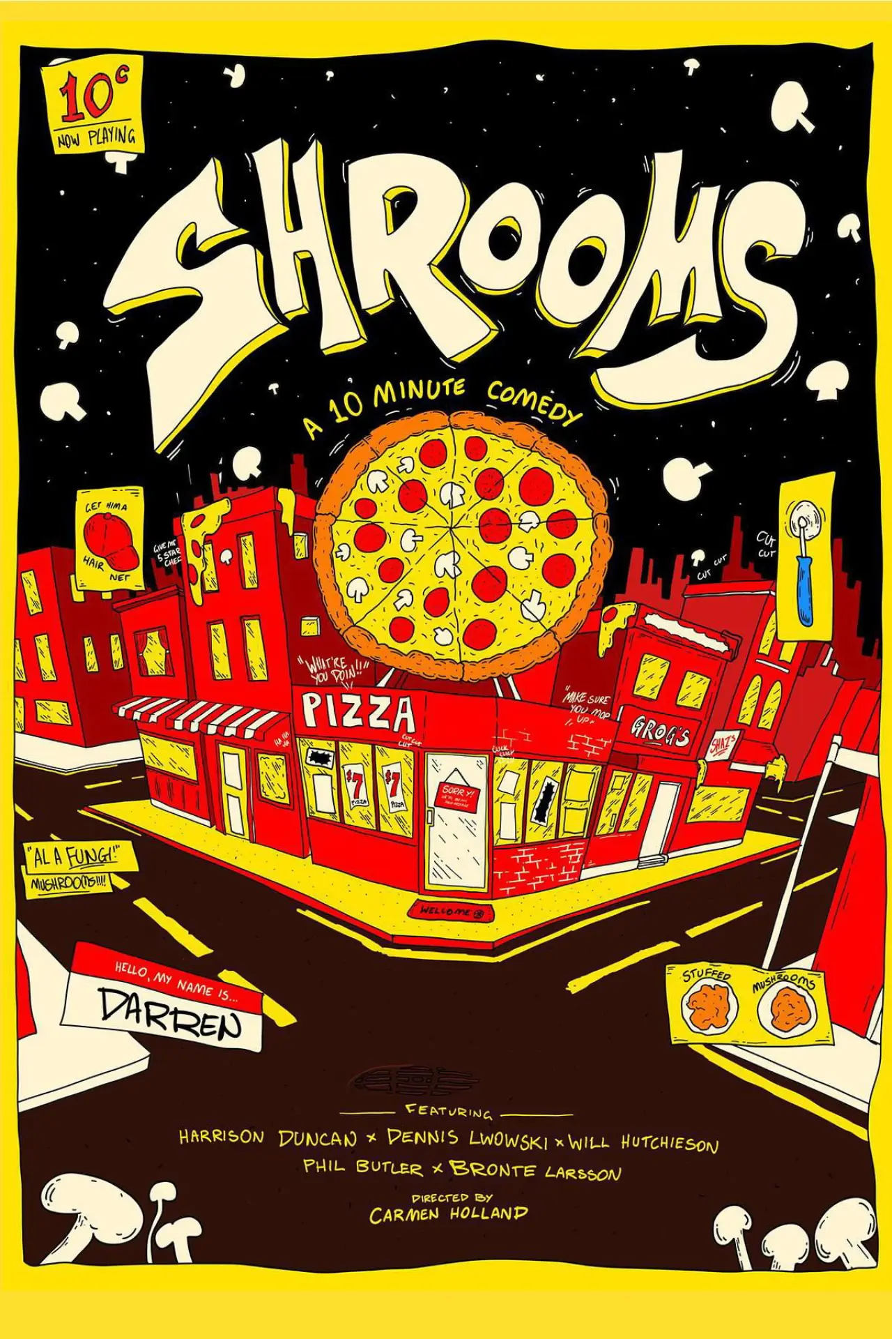 Movie poster "Shrooms"