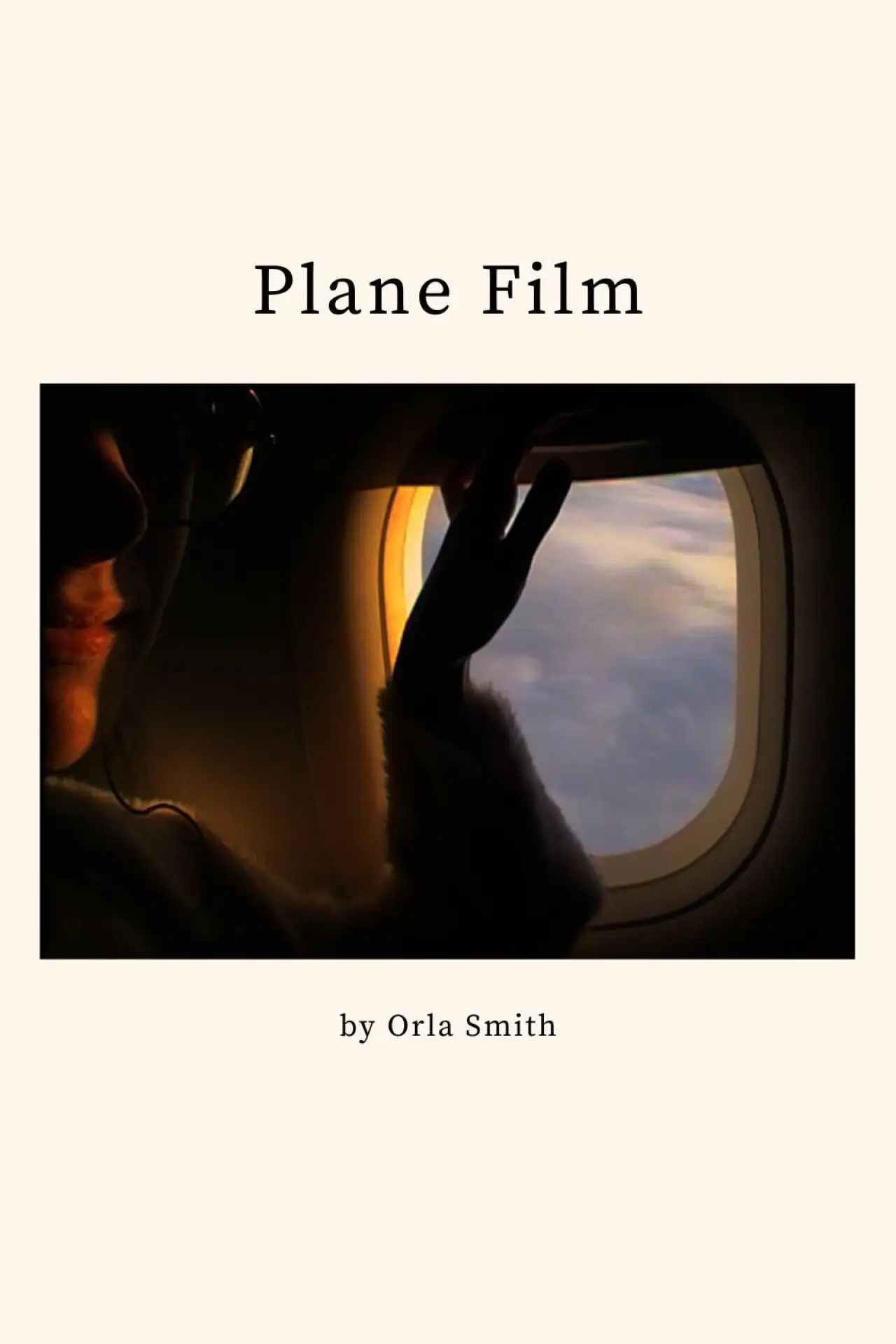 Movie poster "Plane Film"