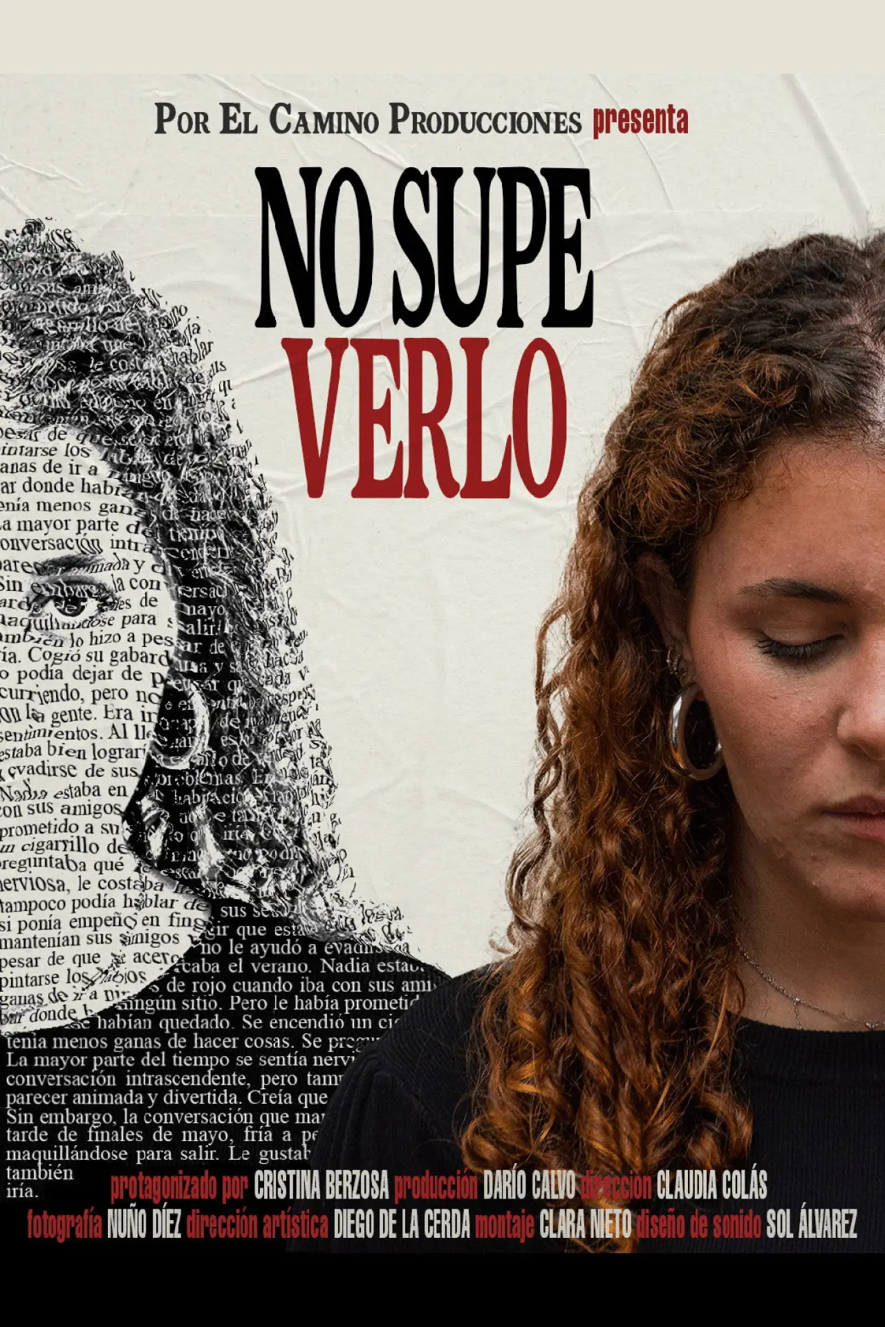 Movie poster "No Supe Verlo"
