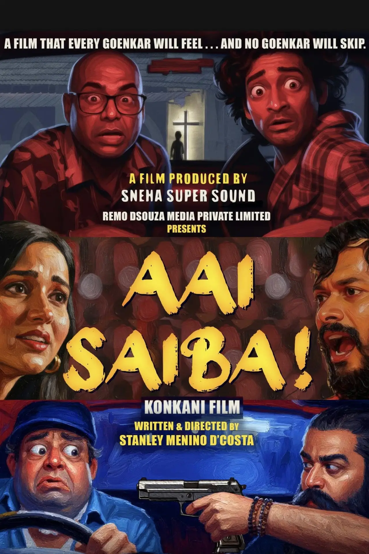 Movie poster "Aai Saiba!"