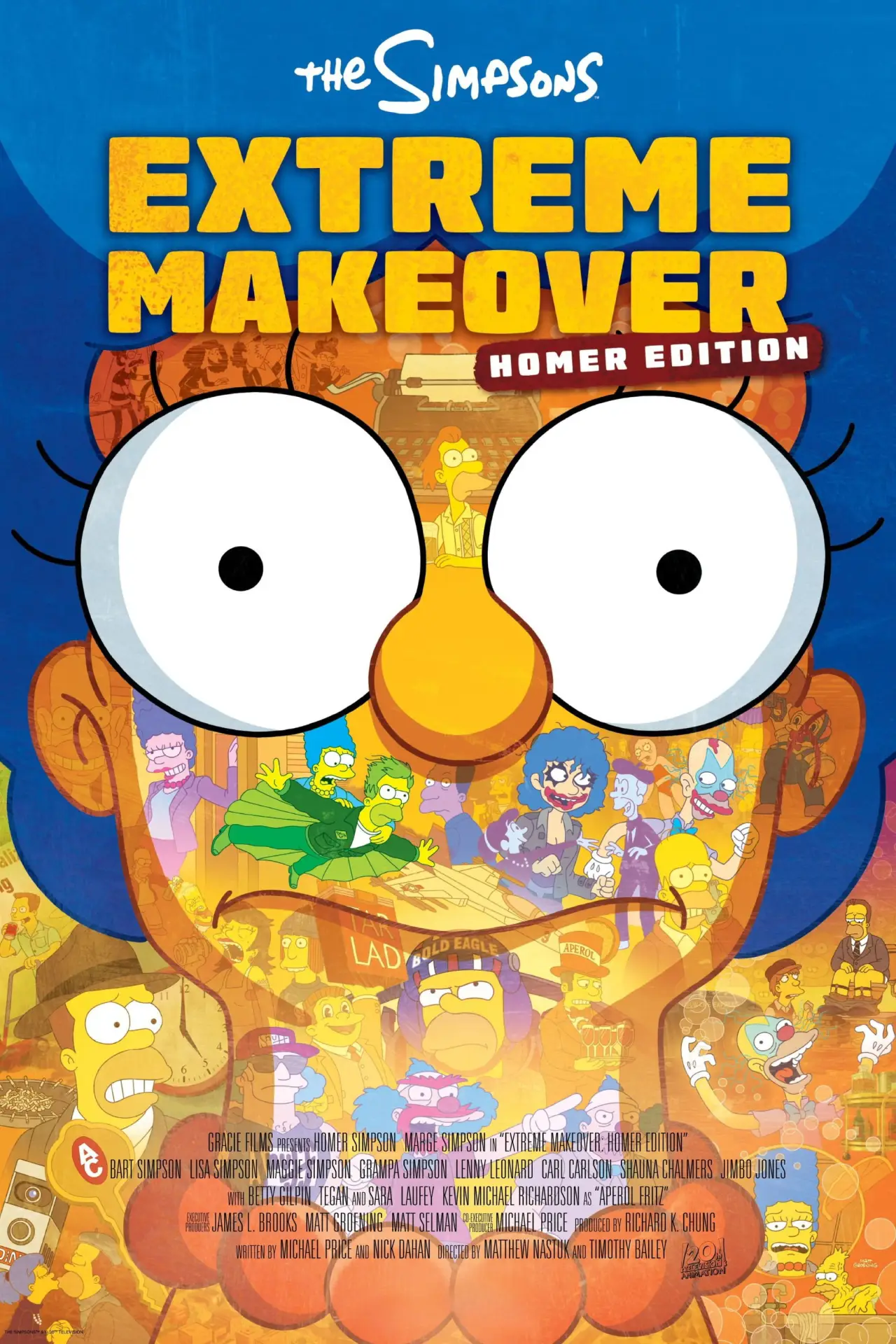 Movie poster "Extreme Makeover: Homer Edition"