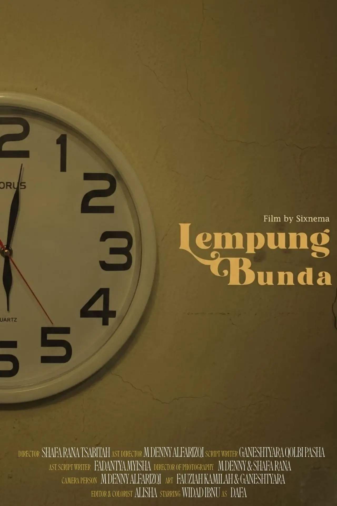 Movie poster "Lempung Bunda"