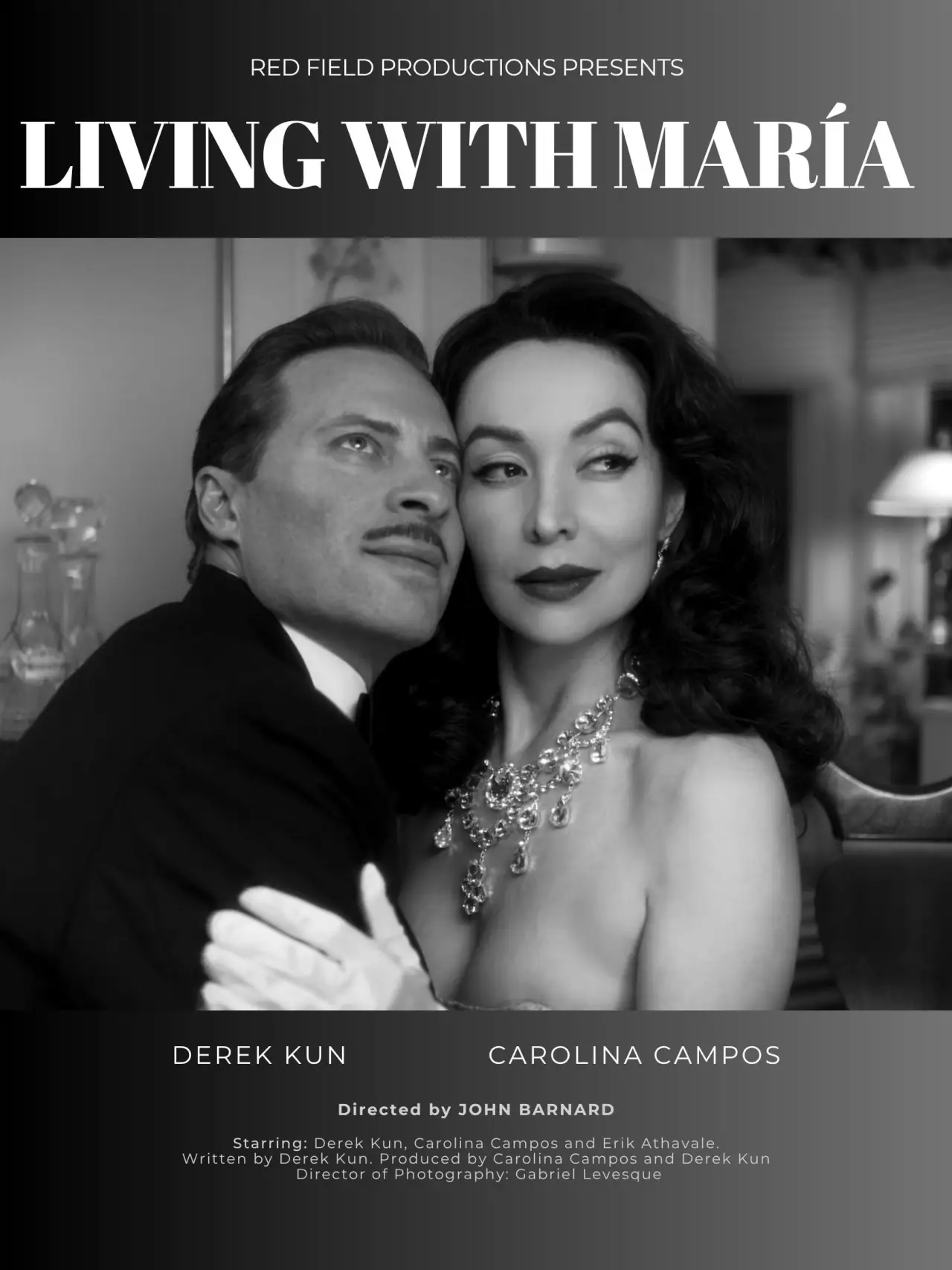 Movie poster "Living With María"