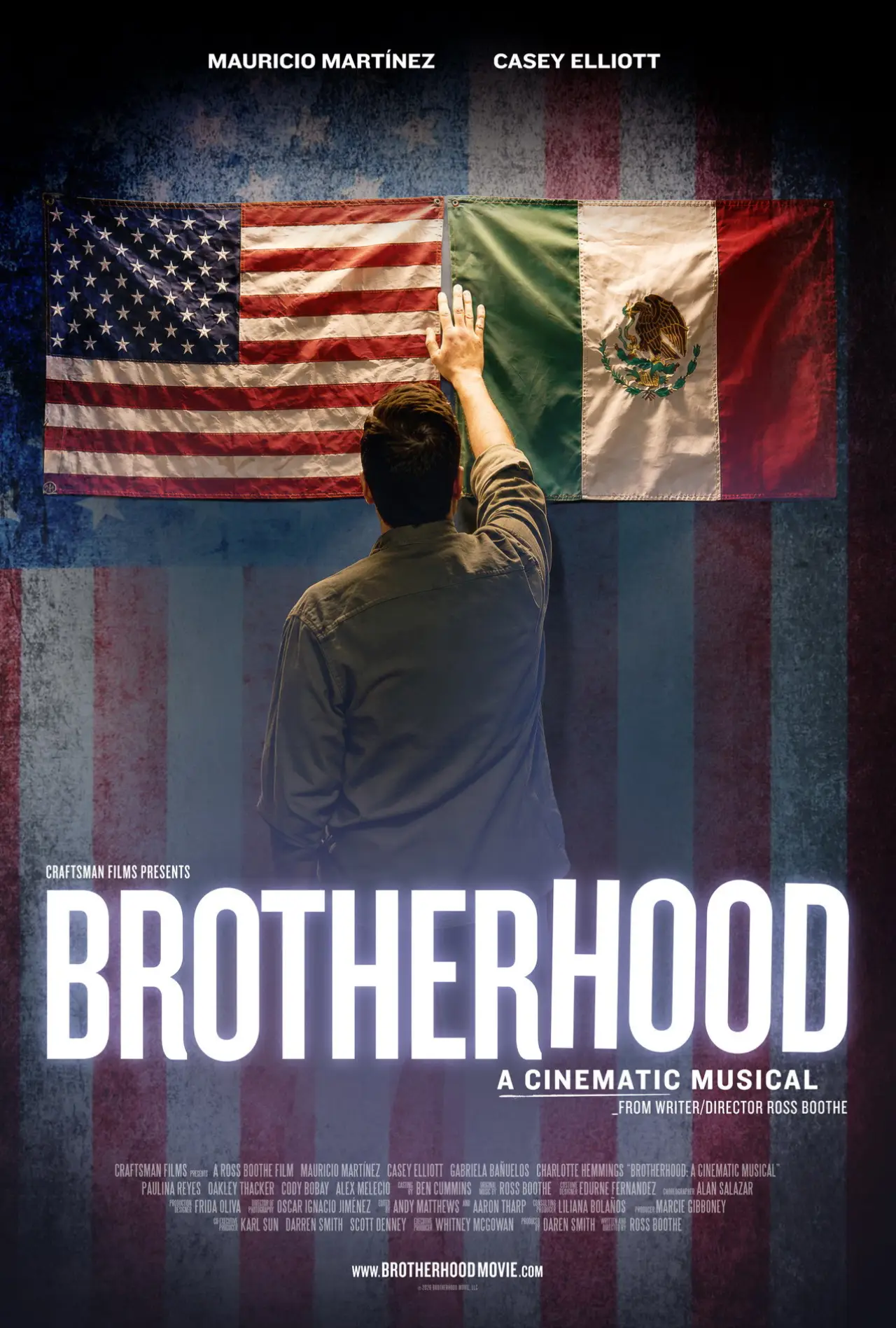 Movie poster "Brotherhood: A Cinematic Musical"