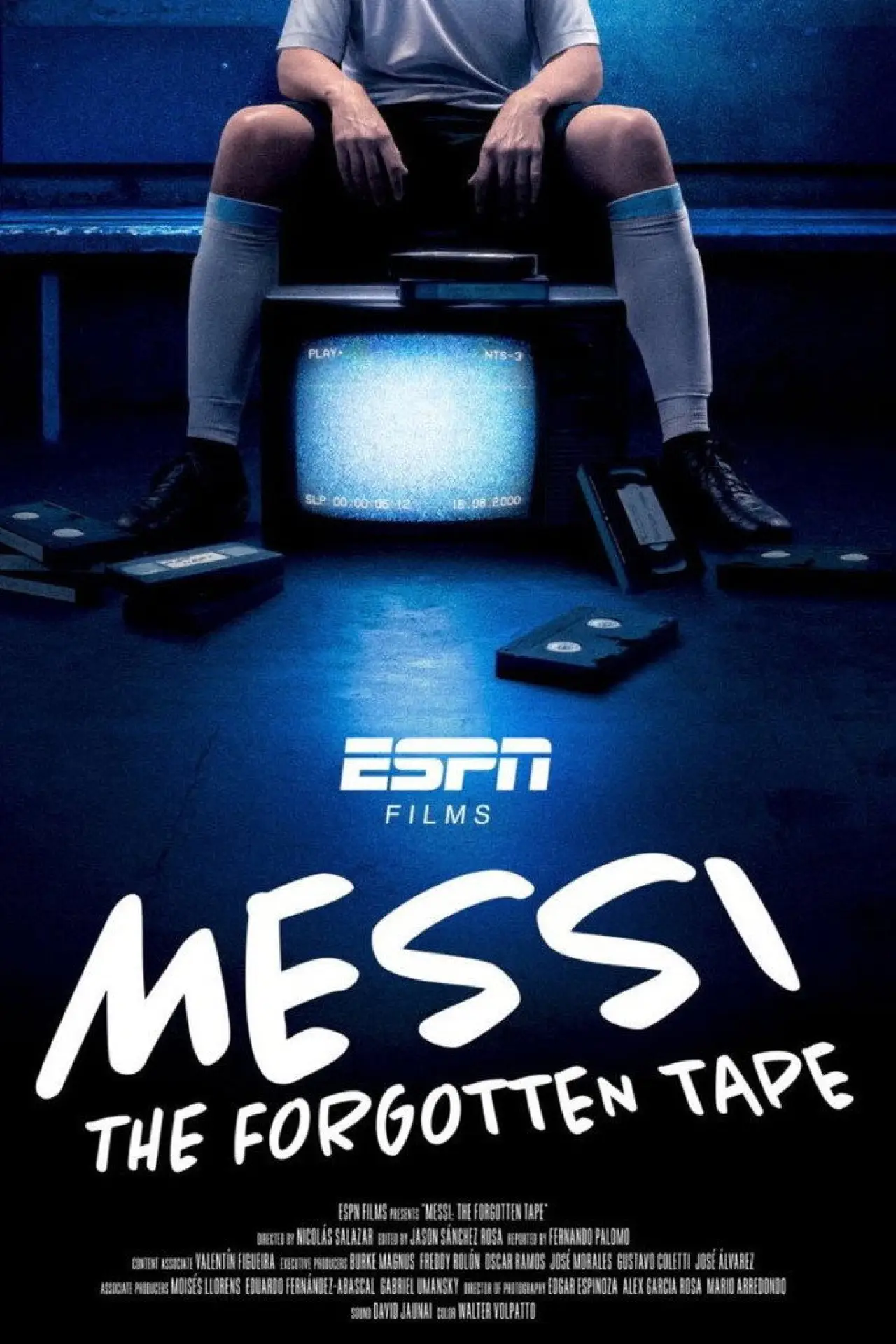 Movie poster "Messi: The Forgotten Tape"