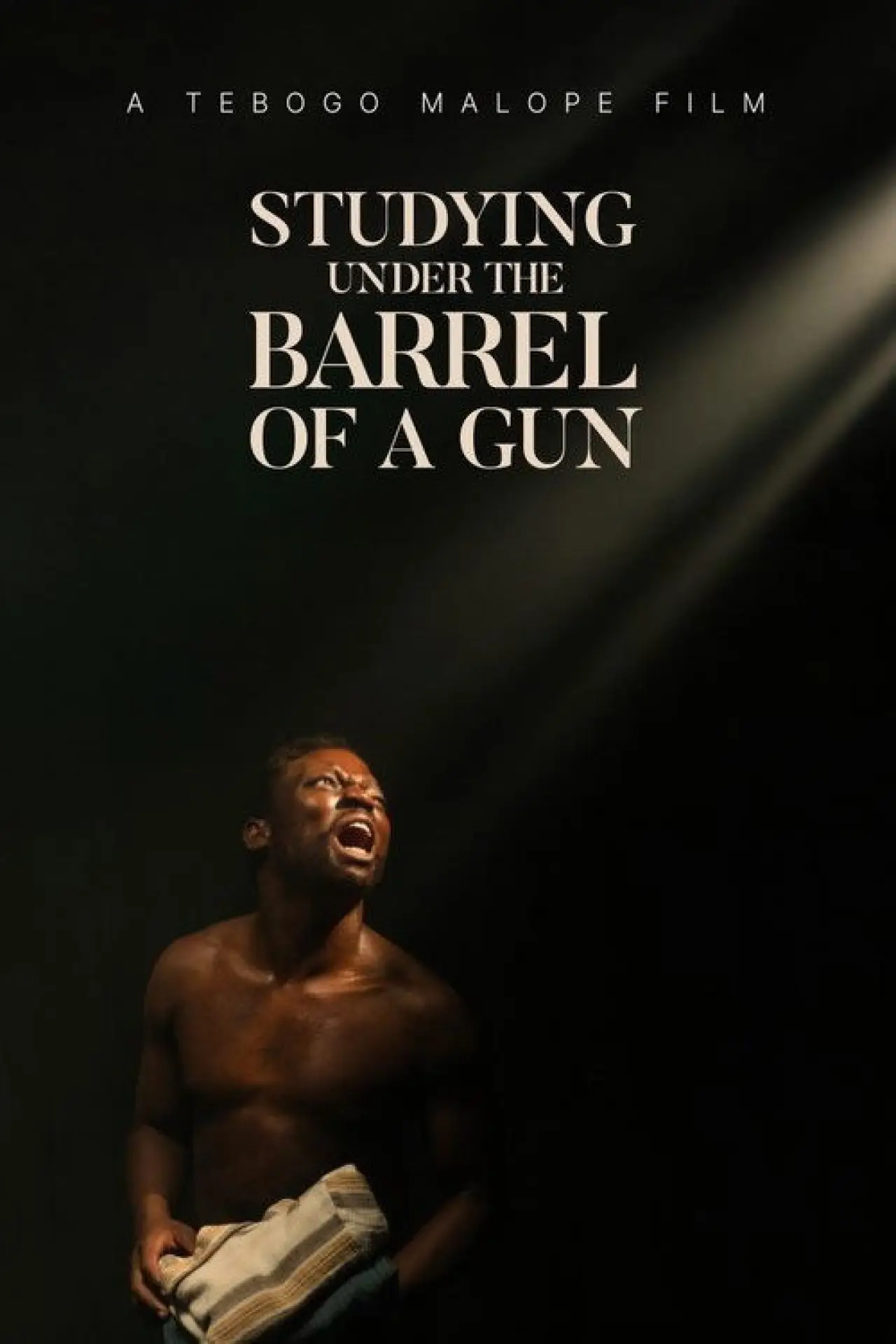 Movie poster "Studying Under the Barrel of a Gun"