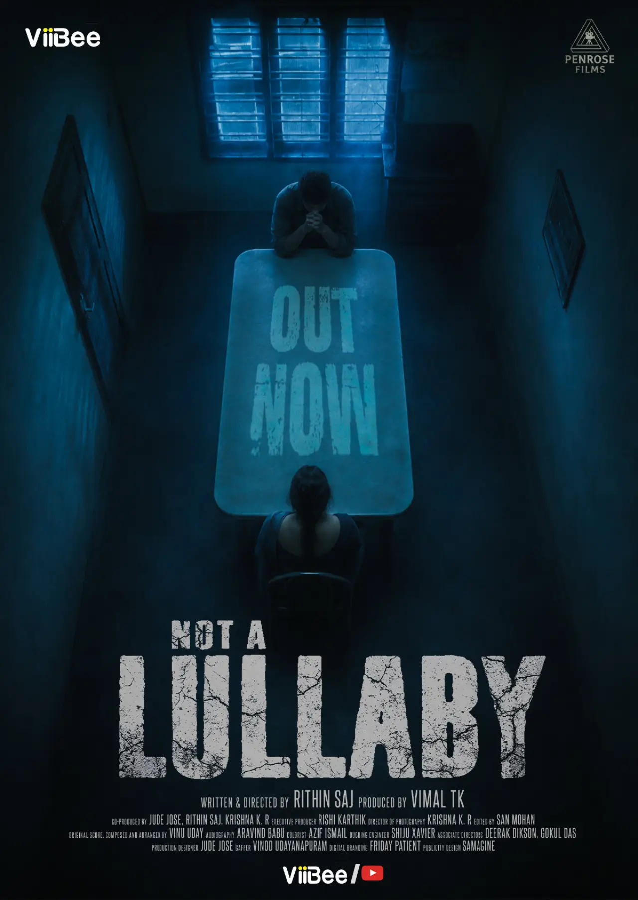 Movie poster "Not a Lullaby"