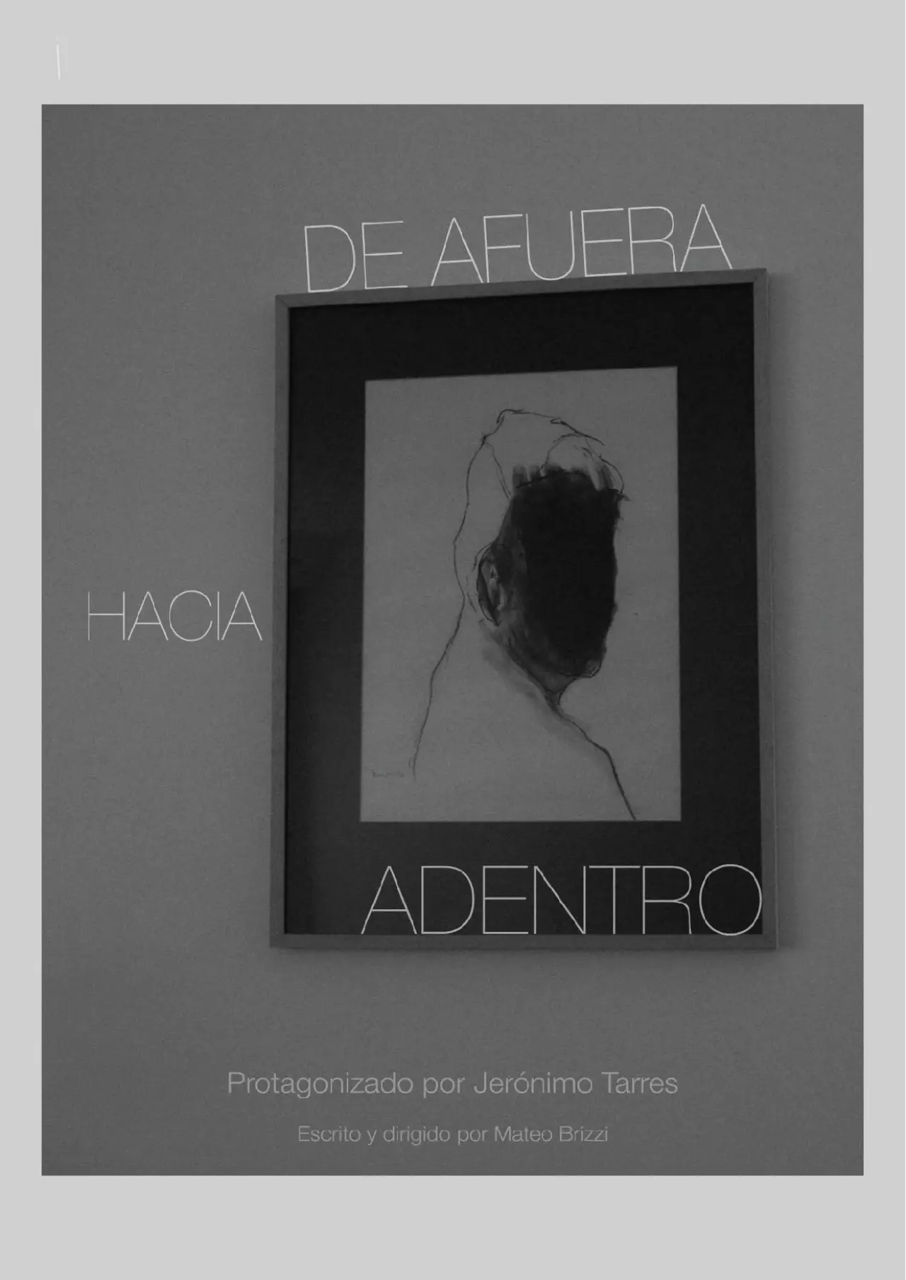 Movie poster "De afuera hacia adentro"