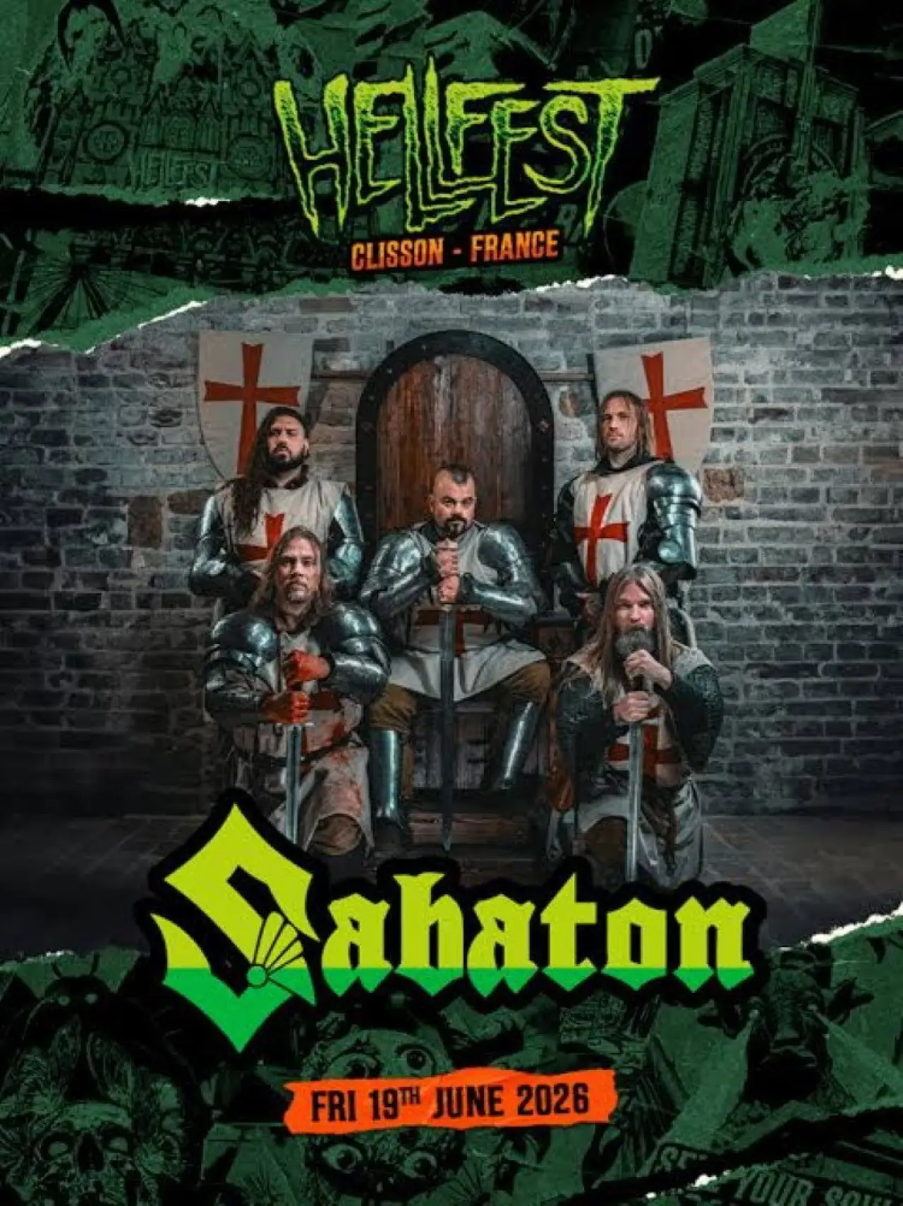 Movie poster "Sabaton - Hellfest 2026"
