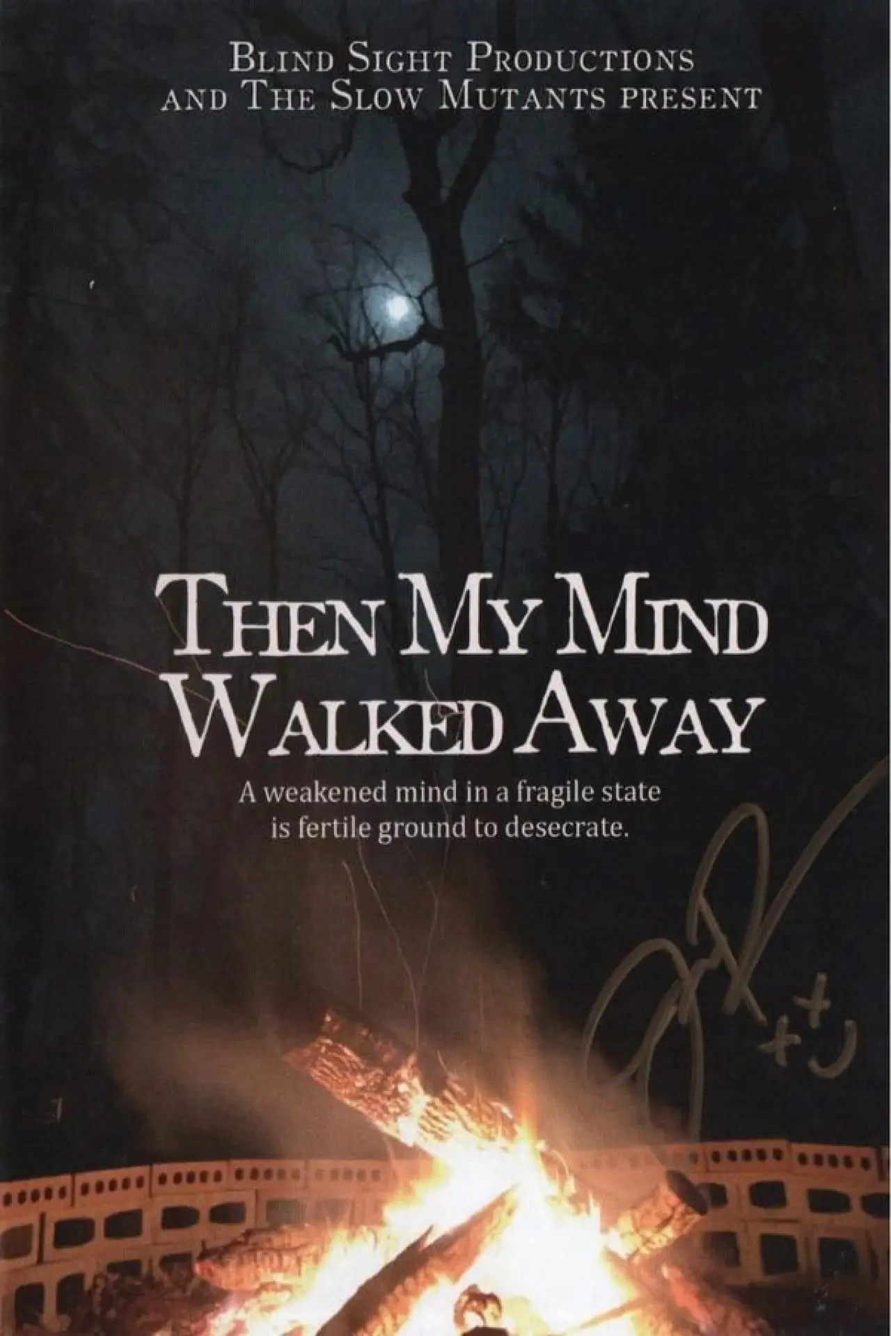 Movie poster "Then My Mind Walked Away"