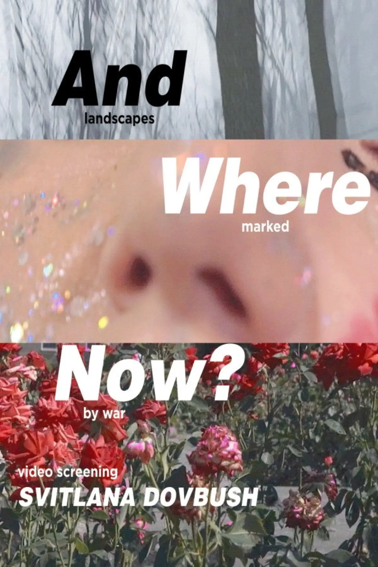 Movie poster "And Where Now?"