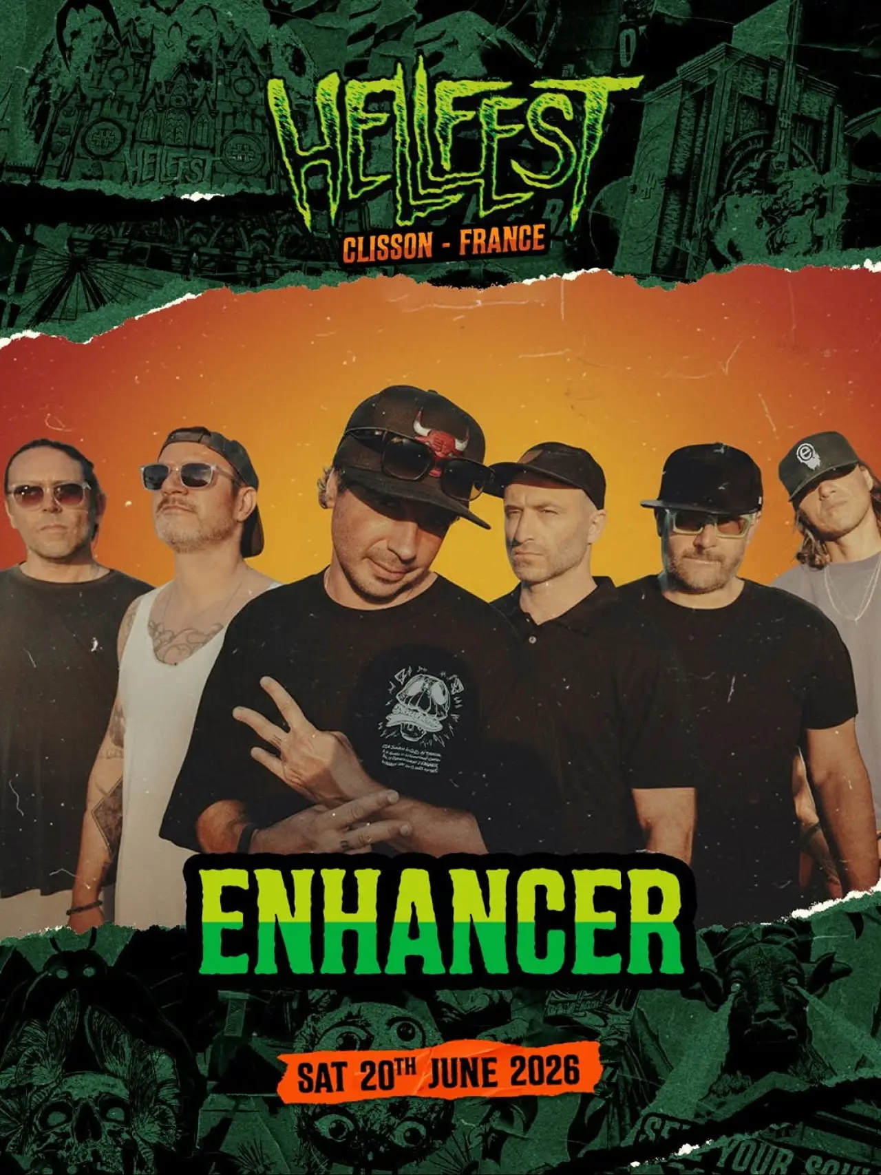 Movie poster "Enhancer - Hellfest 2026"