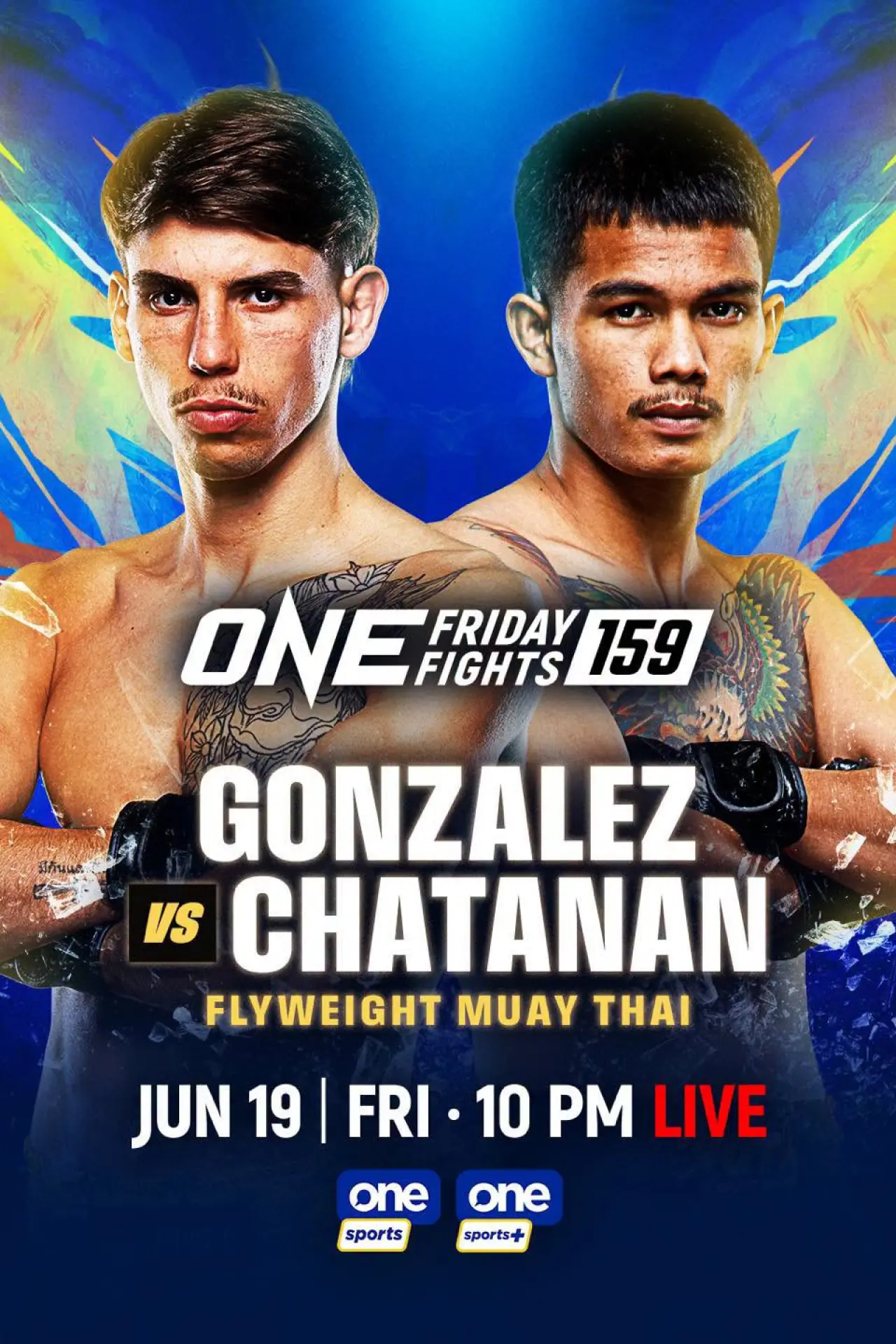 Movie poster "ONE Friday Fights 159: Gonzalez vs. Chatanan"